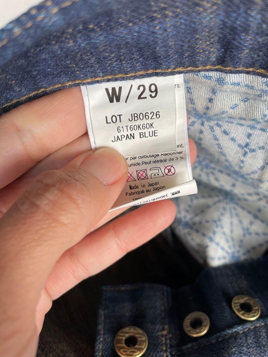 Japan Blue Jeans Japan Blue Jeans Godzilla JB0626 18oz - 29 Waist Size US 29 - 10 Thumbnail