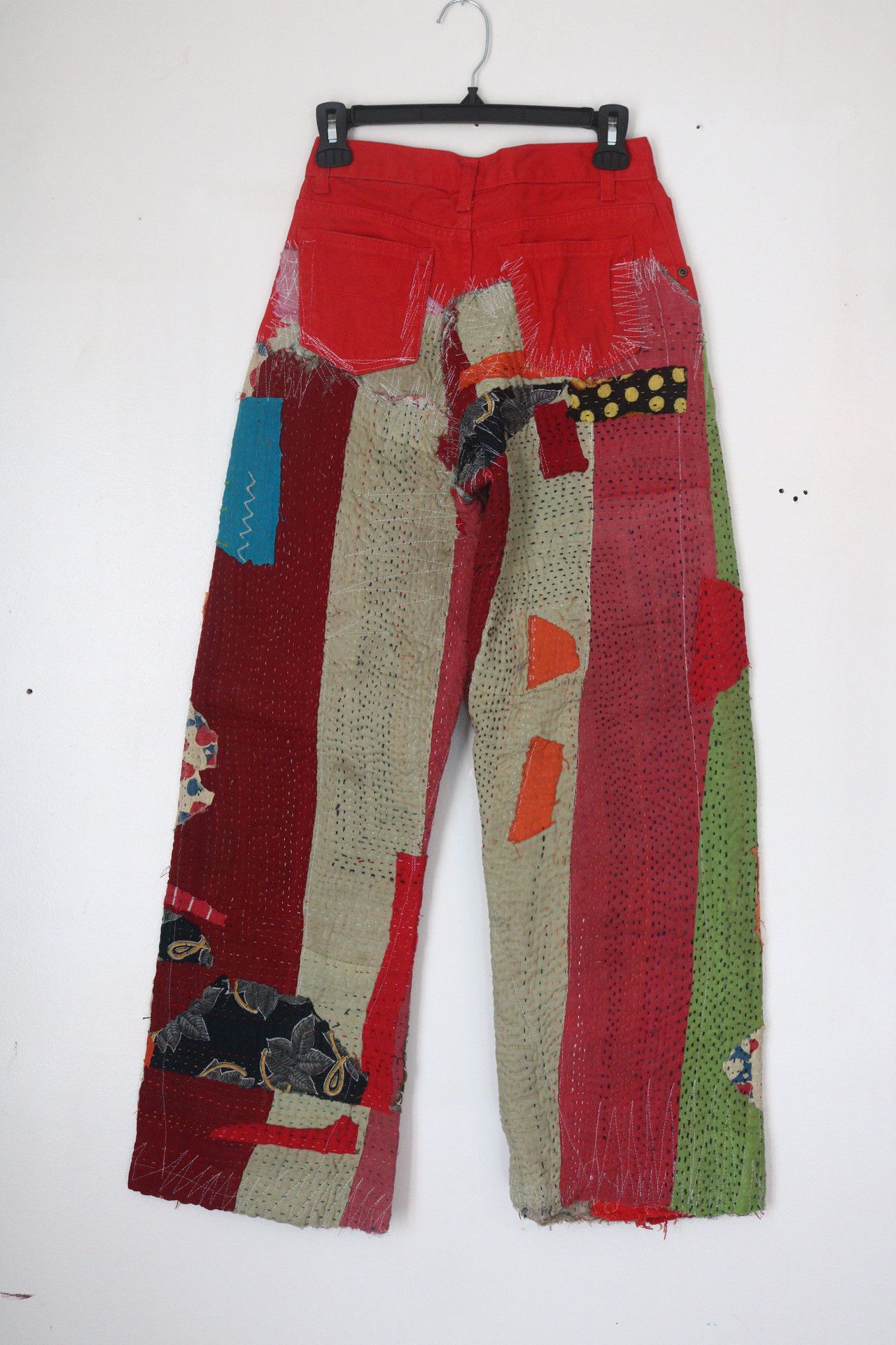 Other Patchwork, Relaxed Straight Fit, Heavy Denim Jeans Size 30" / US 8 / IT 44 - 2 Thumbnail