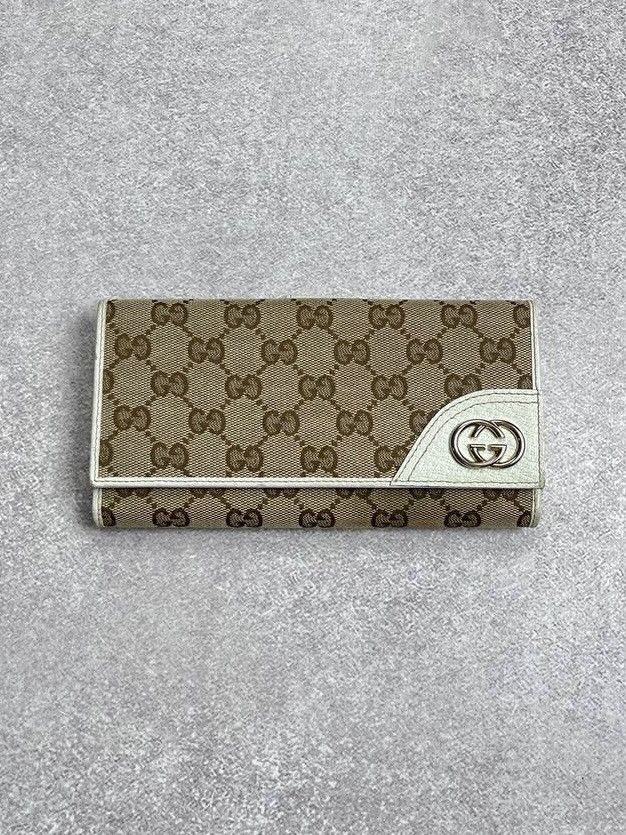 Gucci Vintage Gucci GG Monogram Canvas Wallet Rare Size ONE SIZE - 1 Thumbnail
