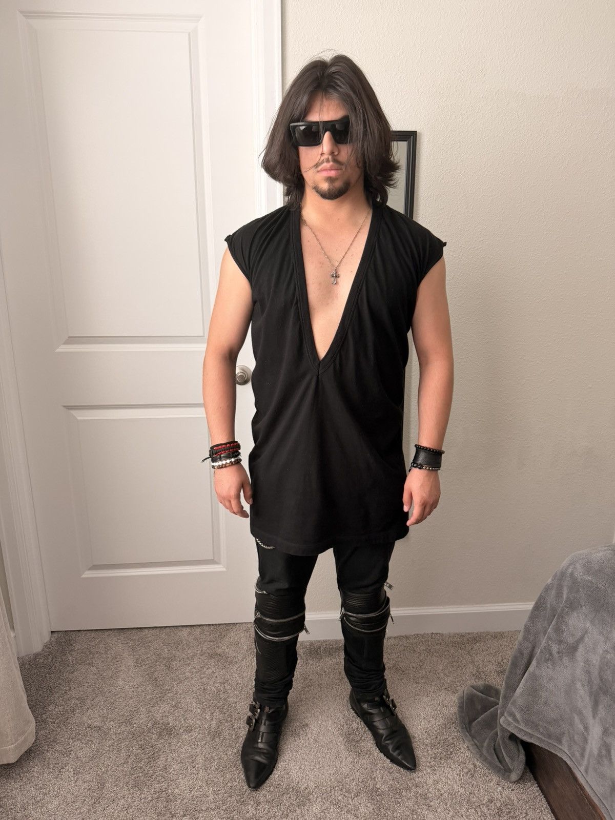 Rick Owens Rick Owens SS21 “Phlegethon” Dylan tee Size US M / EU 48-50 / 2 - 9 Thumbnail