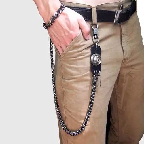 Other Biker Wallet Belts Chain Size ONE SIZE - 3 Thumbnail