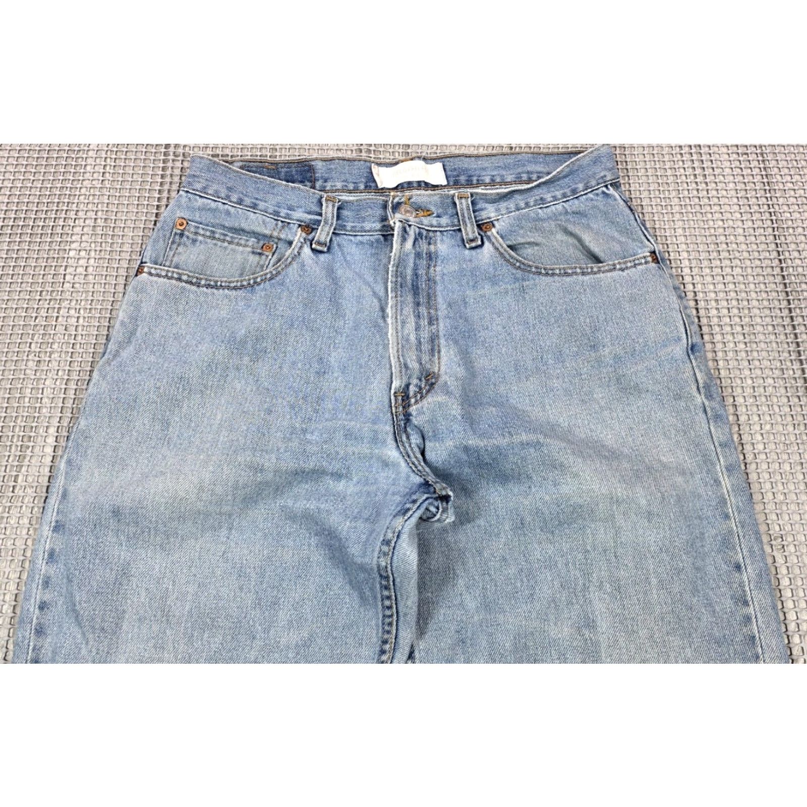 Levi's VINTAGE Levi's Jeans Mens 33x30 Denim Blue 550 Relaxed Medium Wash Canada Regular Men 33 Size US 33 - 2 Thumbnail
