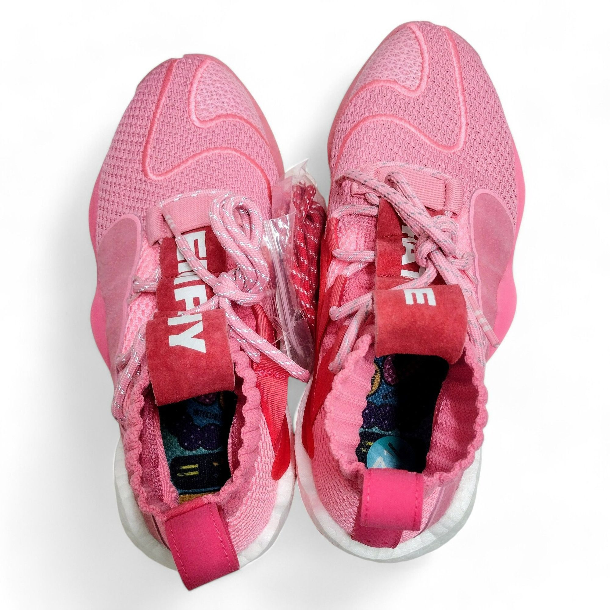 Adidas Adidas Pharrell x Crazy BYW Hyper Pink Shoes Sneakers EG7723 Size US 7.5 / EU 40-41 - 6 Thumbnail