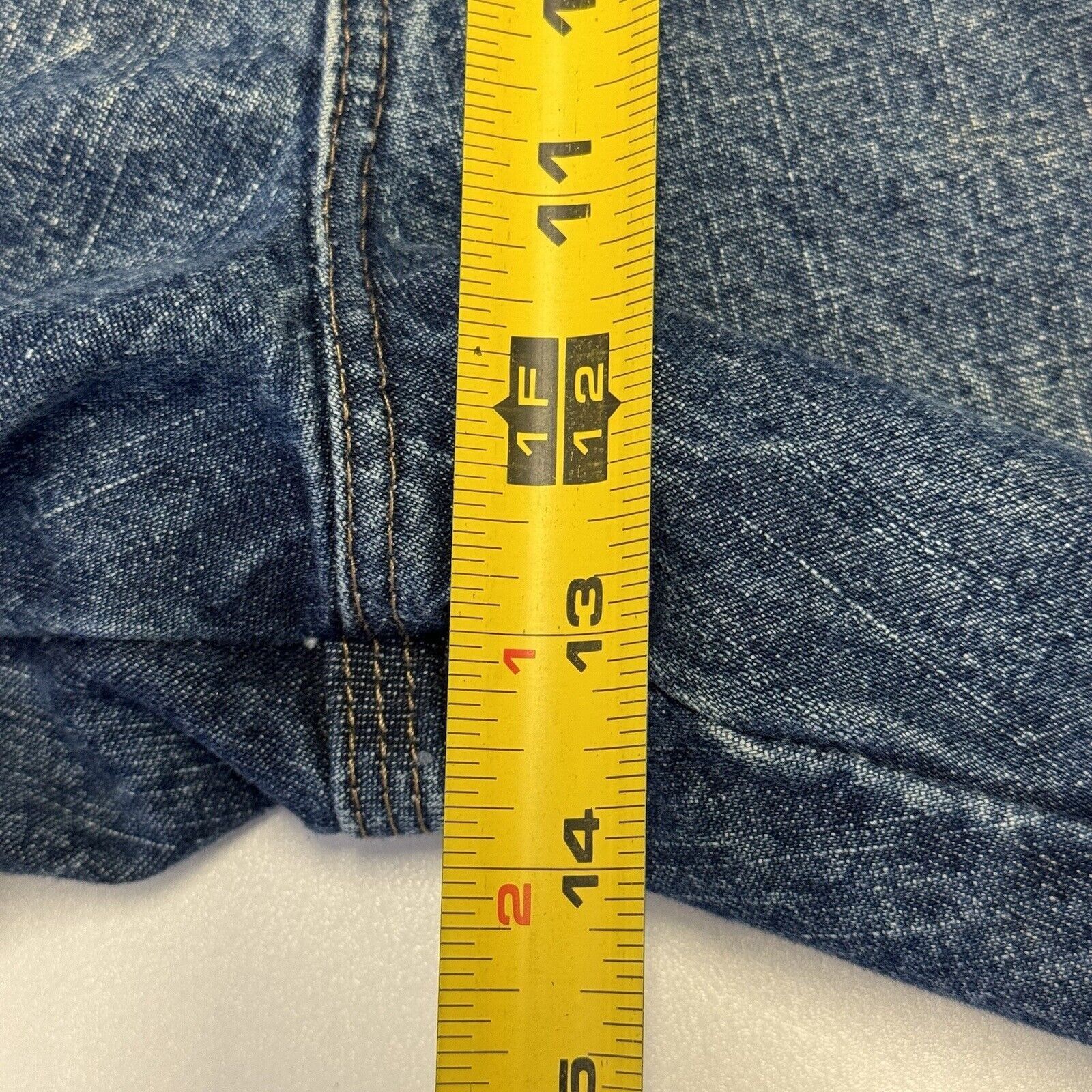 Wrangler Wrangler Jorts Mens 38 Regular Blue Y2k Carpenter Denim Shor Size US 38 / EU 54 - 10 Thumbnail