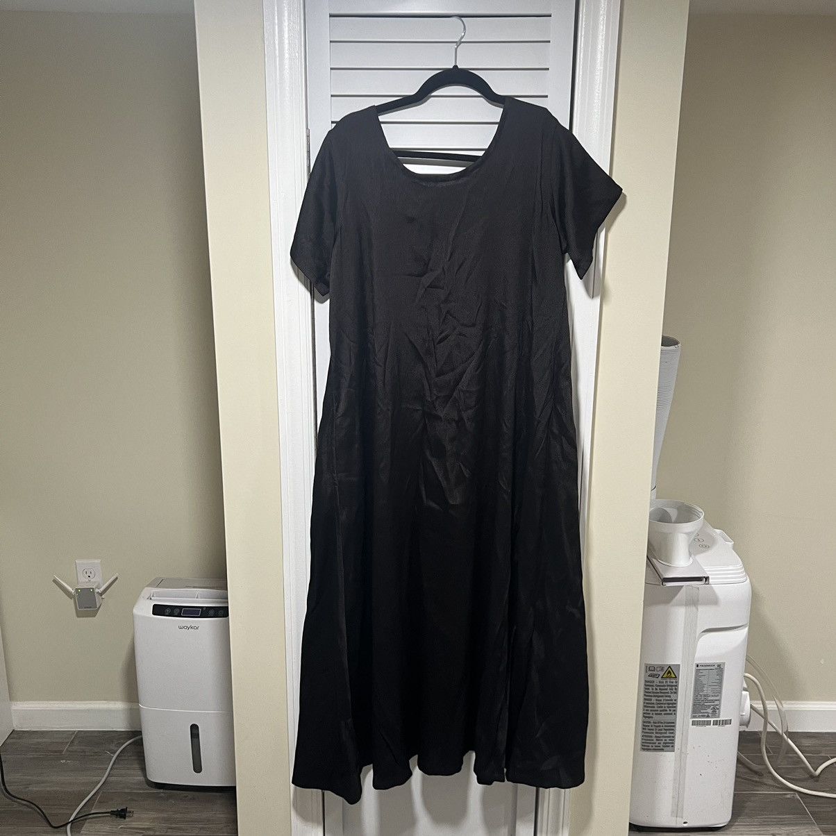 yohji yamamoto maxi dress
