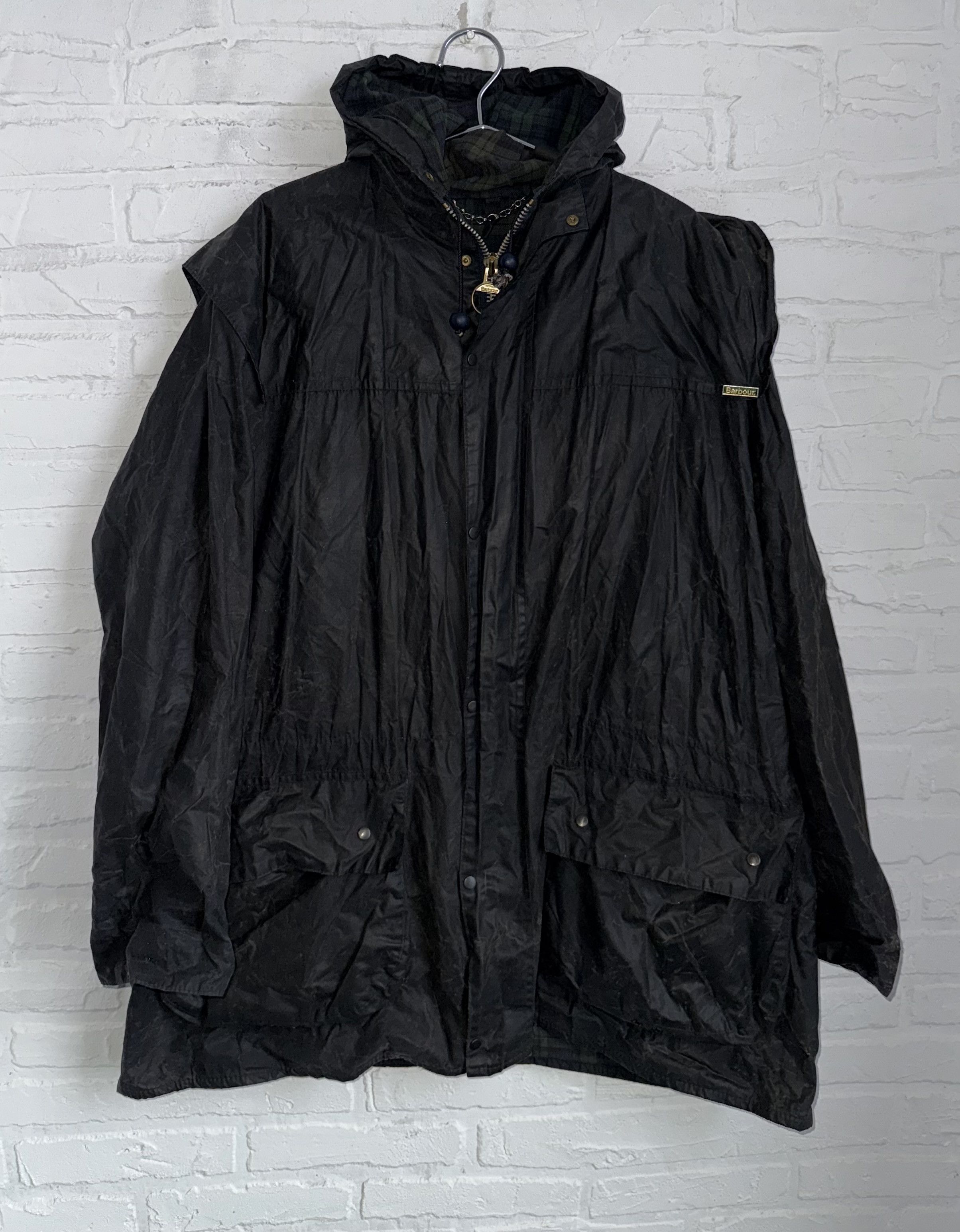 Barbour Vintage Barbour Durham wax jacket Size US M / EU 48-50 / 2 - 1 Thumbnail