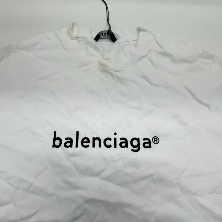 Balenciaga Balenciaga Balenciaga Logo Print Comfortable Short Sleeve Size US S / EU 44-46 / 1 - 4 Thumbnail
