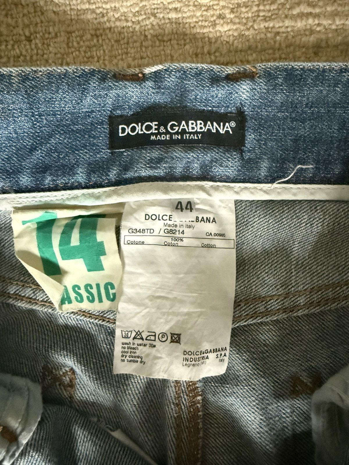 Dolce & Gabbana Dolce gabbana crash patched denim Size US 30 / EU 46 - 3 Thumbnail
