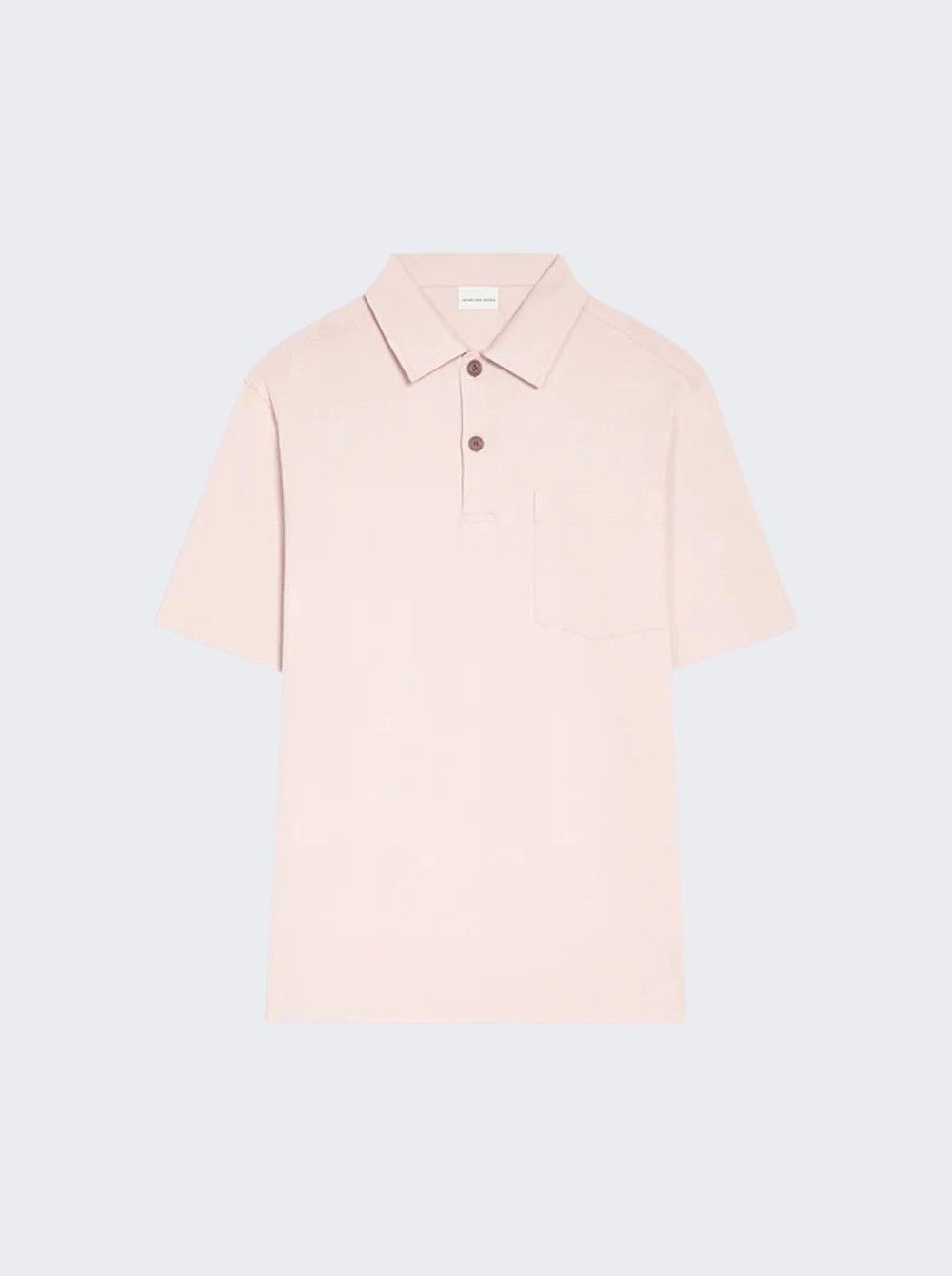 Dries Van Noten o1mle0226 Helder M.K Polo Shirt in Pink Size US M / EU 48-50 / 2 - 1 Preview