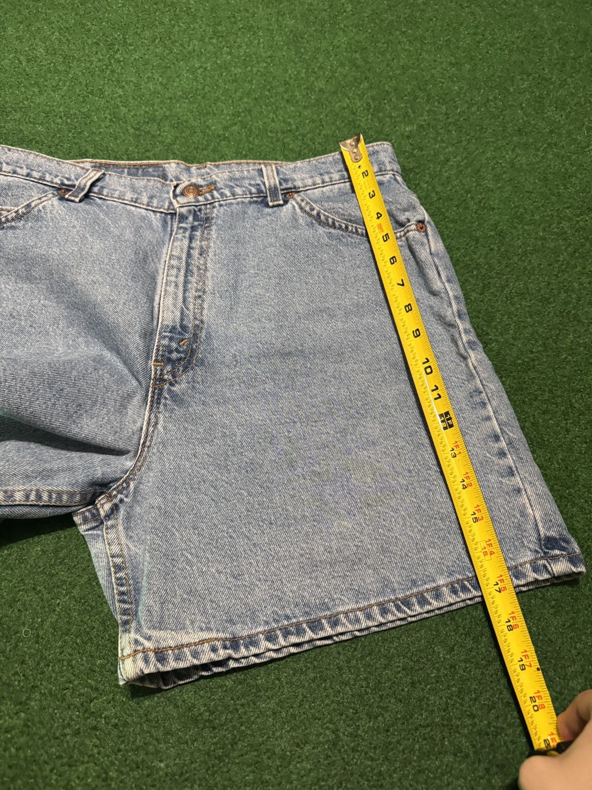 Levi's Vintage Clothing Levi's High Rise Women's 14 Jorts Vintage 920 7” Jean Shorts Size 36" / US 14 / IT 50 - 9 Thumbnail