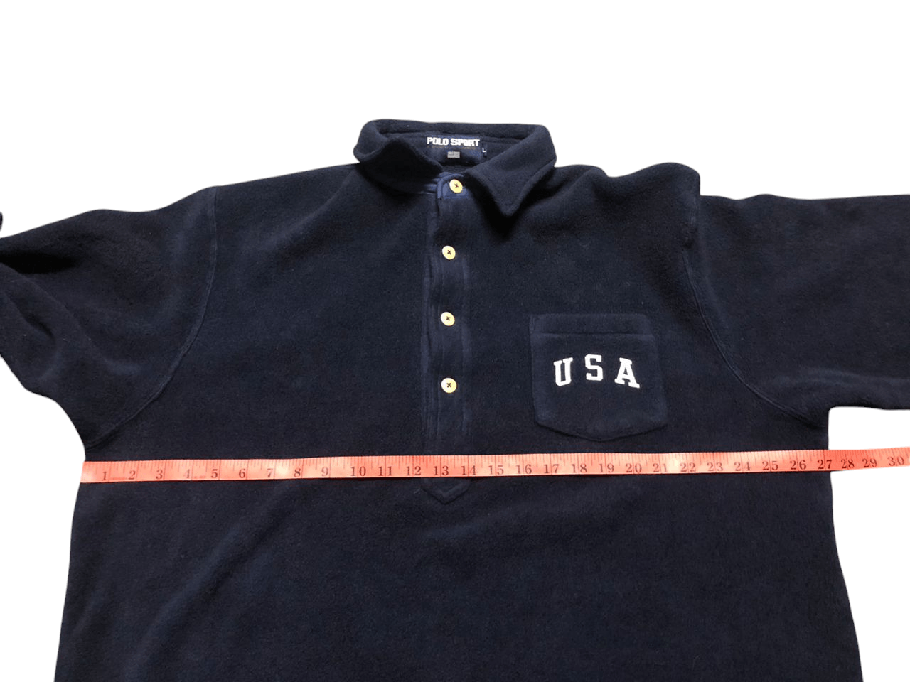 Polo Ralph Lauren × Ralph Lauren × Ralph Lauren Sport Polo Sport Ralph Lauren Half Button Fleece Jacket Oversized Size US L / EU 52-54 / 3 - 13 Thumbnail