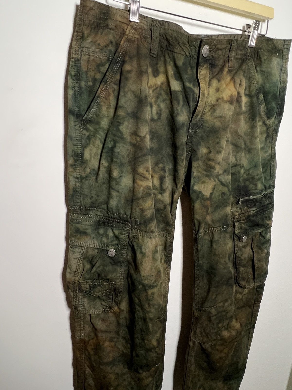 Diesel diesel tie dye cargo camo multipocket army pants Size US 34 / EU 50 - 7 Thumbnail
