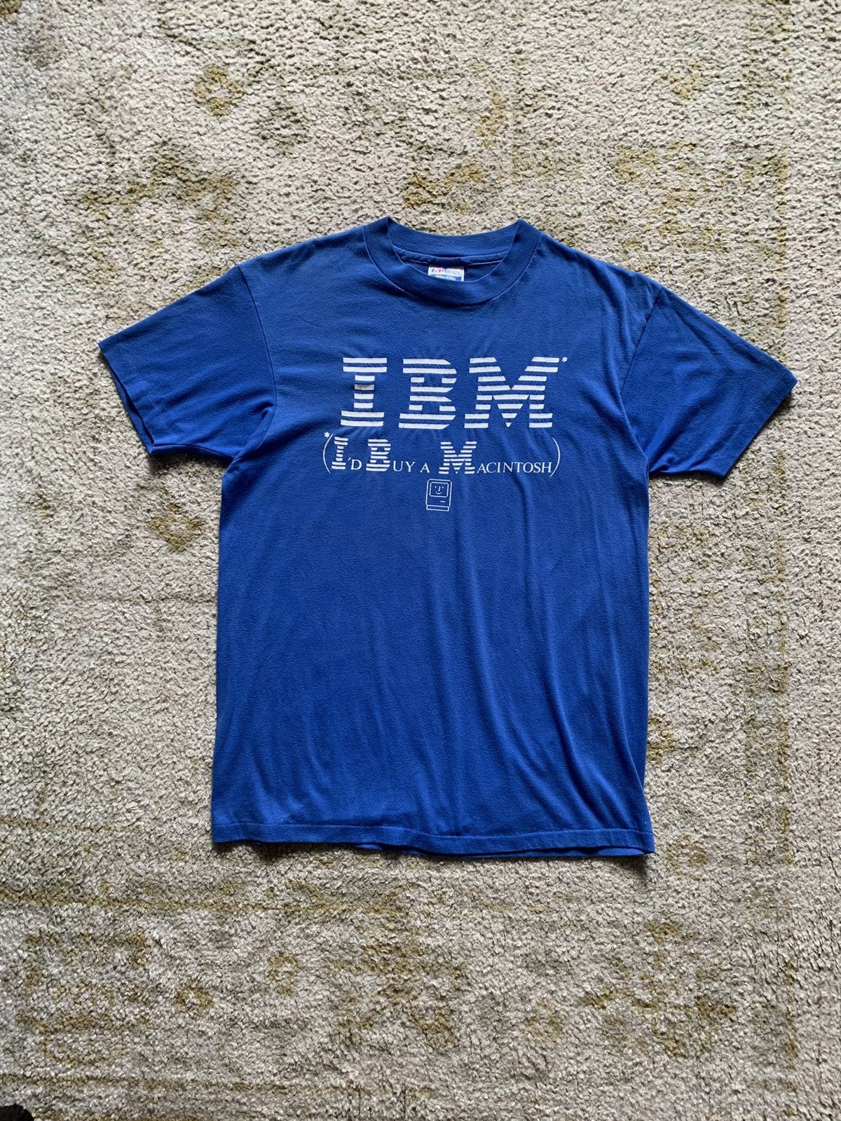 Apple × Vintage Vintage 90’s Apple IBM Irony Tee Size US M / EU 48-50 / 2 - 2 Thumbnail