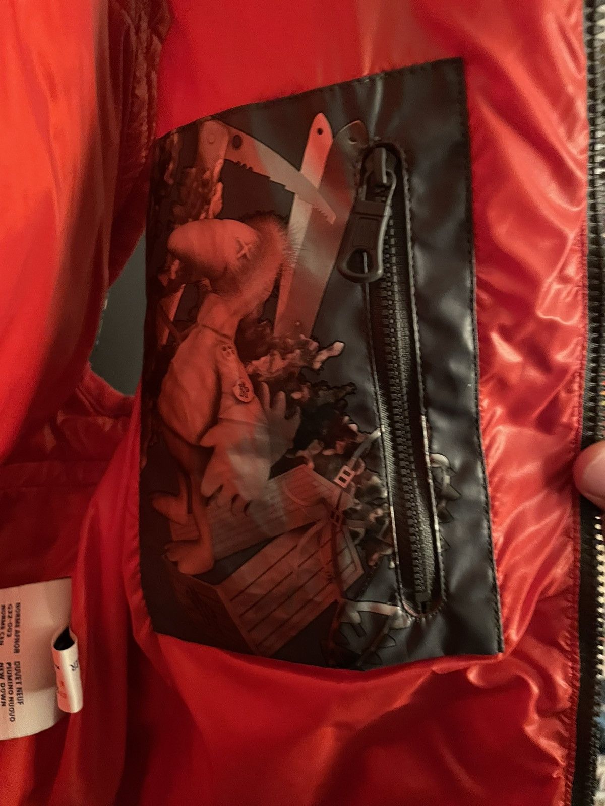 Moncler Red Moncler Vest Size US M / EU 48-50 / 2 - 6 Thumbnail