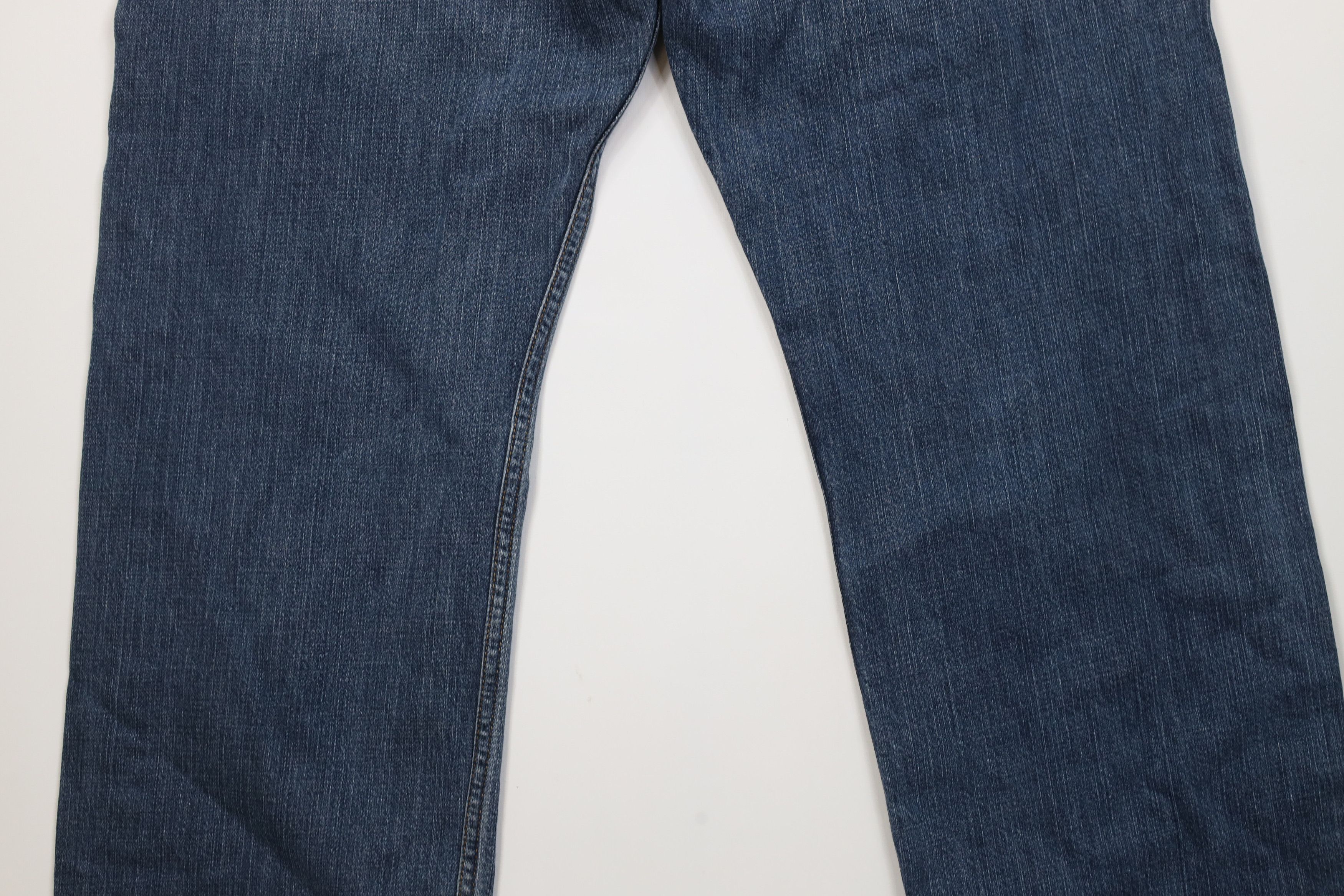 Levi's Vintage Y2K Levis 569 Straight Wide Leg Denim Jeans Blue Size US 36 / EU 52 - 13 Thumbnail