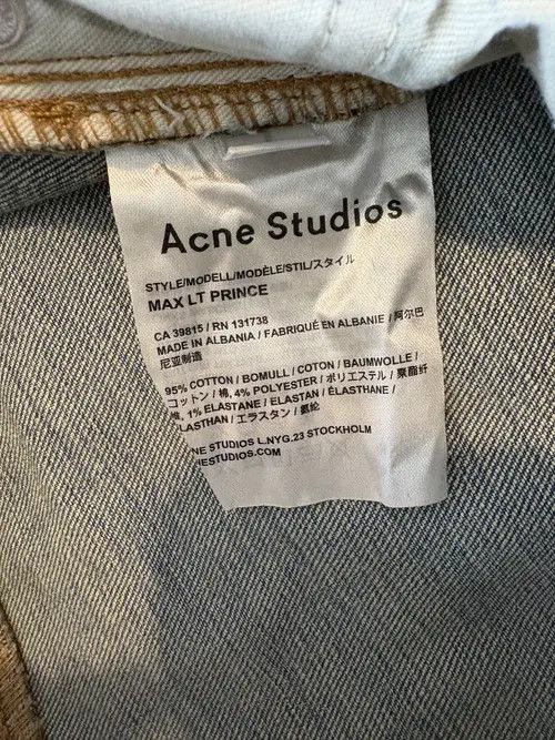 Acne Studios Acne Studios Max LT Prince Stone Wash - 32x32 Size US 32 / EU 48 - 5 Thumbnail
