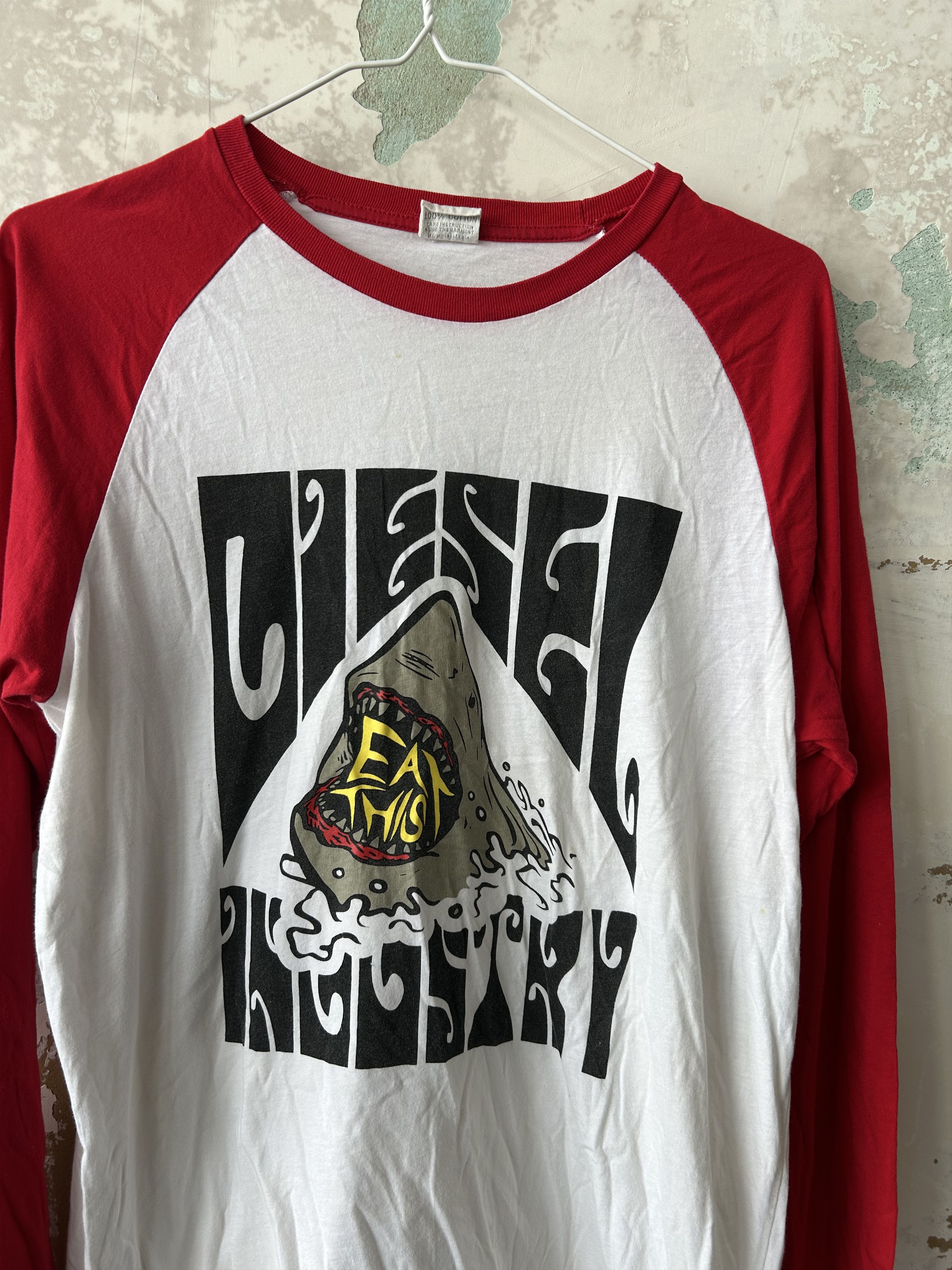 Diesel Y2K Diesel Vintage Cotton Long Sleeve T-Shirt Size M Size US M / EU 48-50 / 2 - 2 Thumbnail