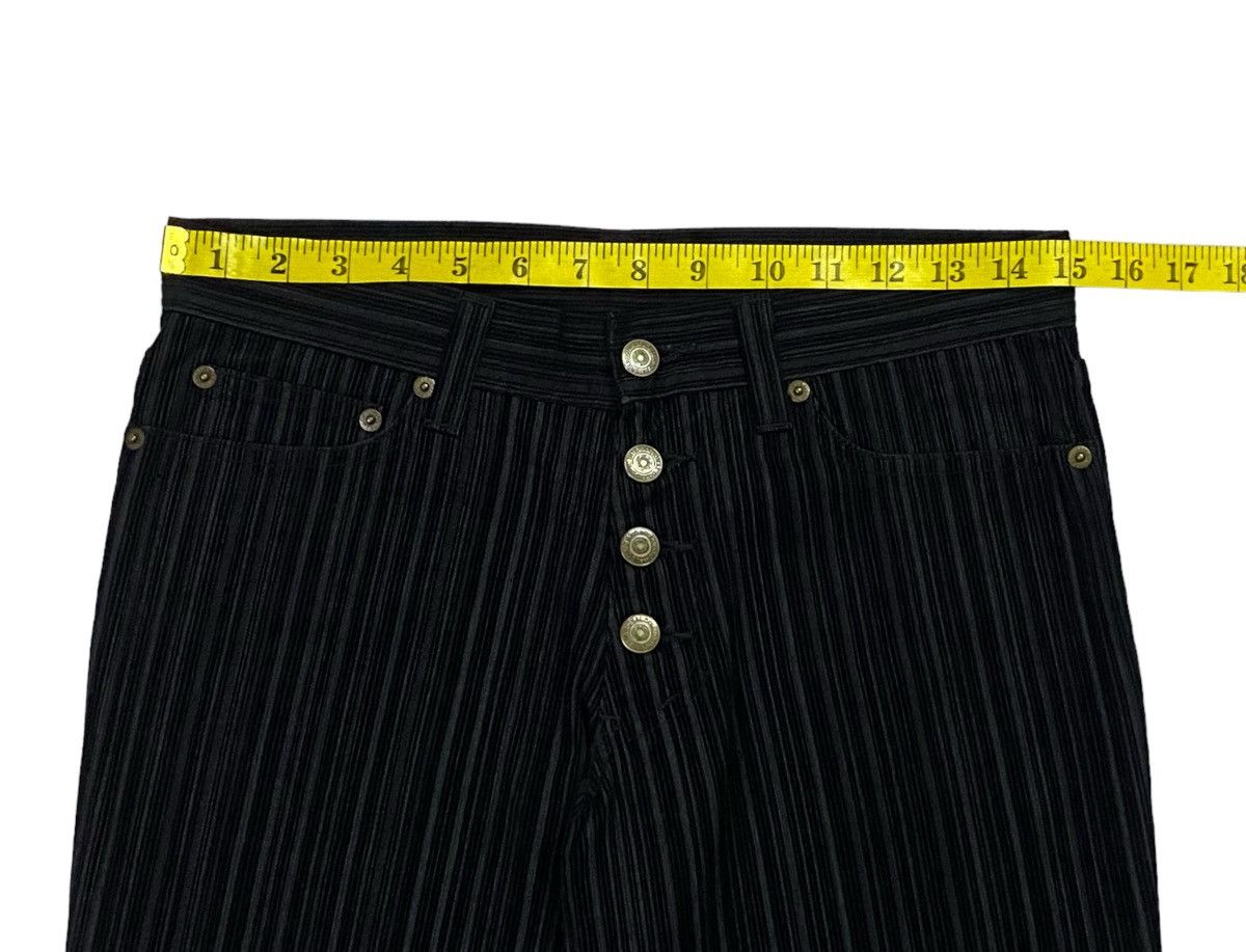 Tornado Mart Tornado Mart Flared Striped Corduroy Cotton Pants Size US 29 - 4 Thumbnail