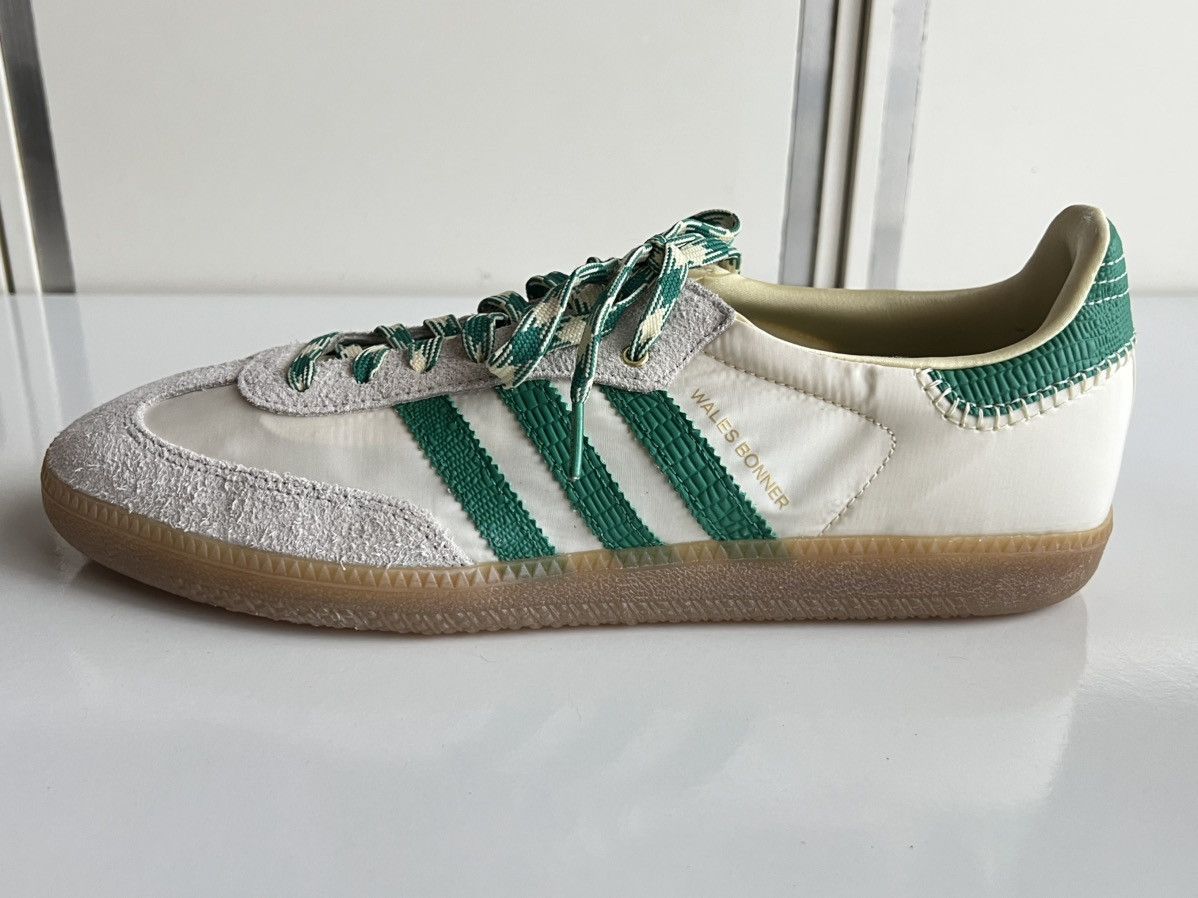 Adidas × Wales Bonner Adidas Samba Wales Bonner Cream Green Size US 13 / EU 46 - 5 Thumbnail