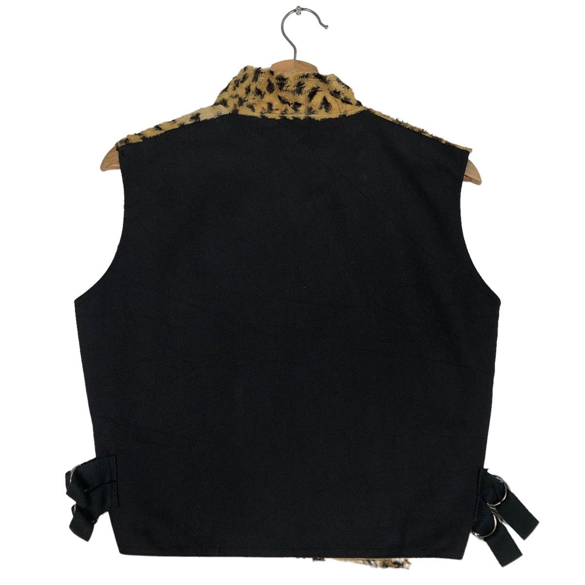 Vintage 🔥 Mink Fur Vest Tiger Skin Design Made in England Punk Wear Size US M / EU 48-50 / 2 - 7 Thumbnail