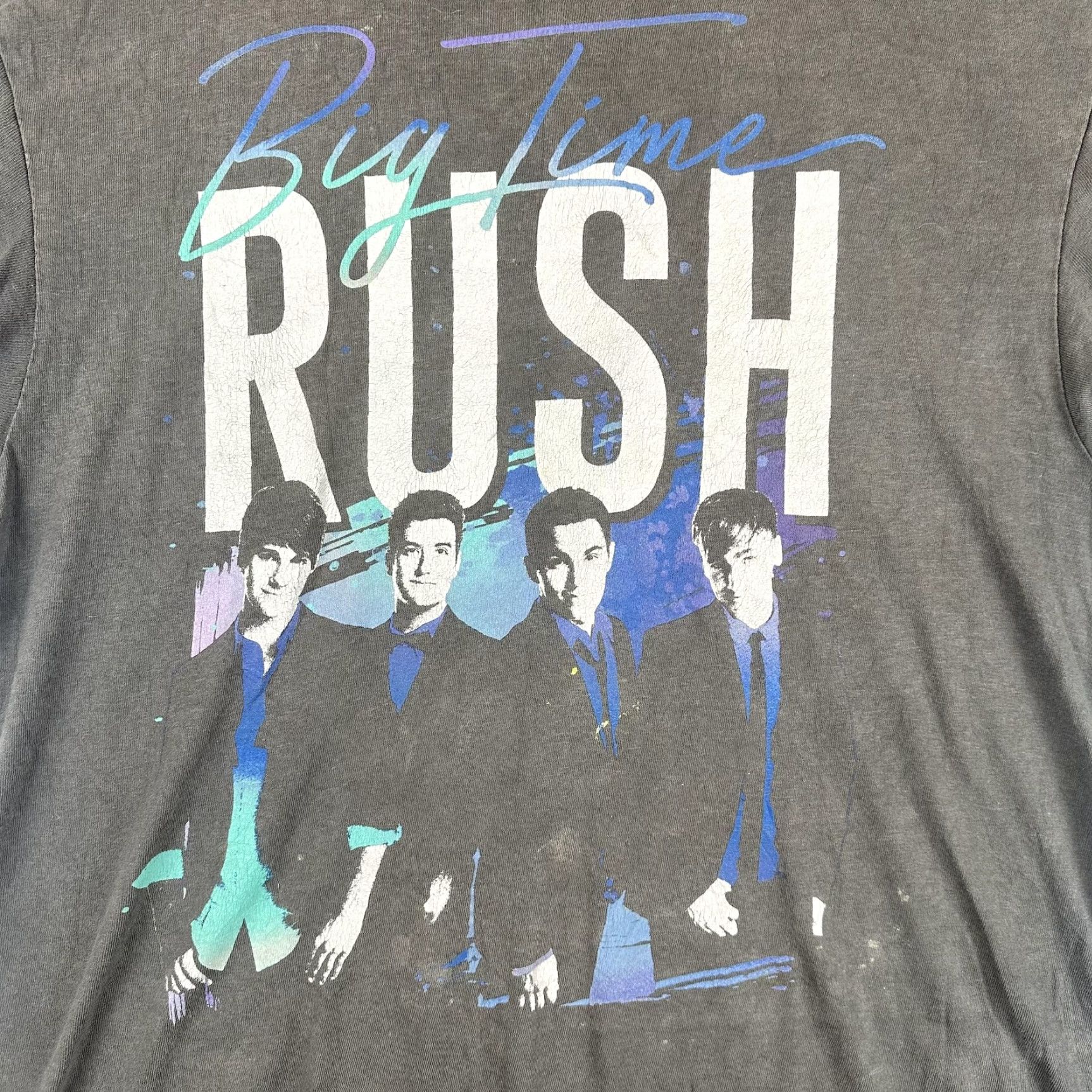 Port & Company Big Time Rush Mens Lg Gray Graphic You're My Childhood Nickelodeon Tee Shirt Size US L / EU 52-54 / 3 - 3 Thumbnail