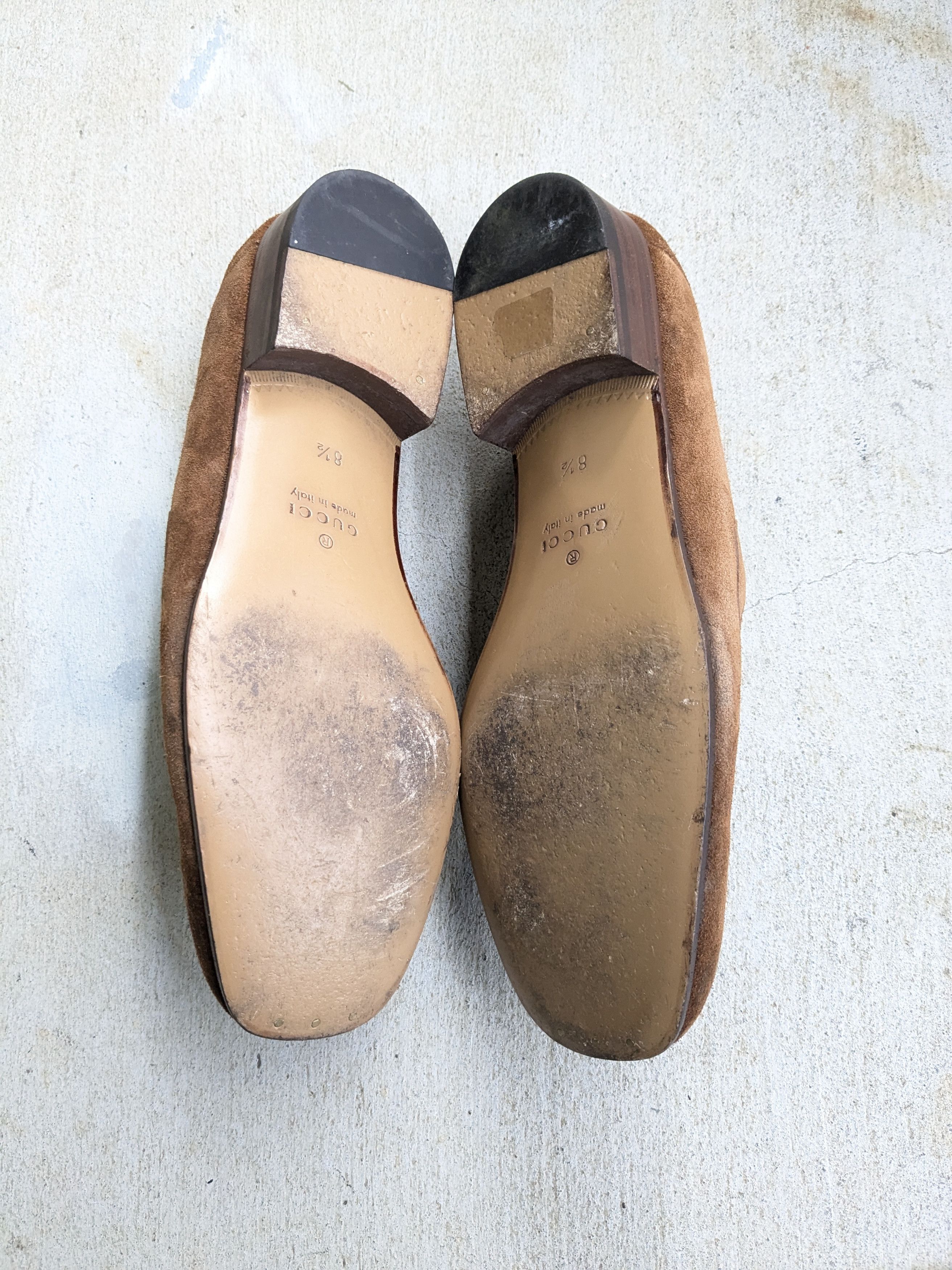 Gucci Gucci Interlocking G Loafers Brown Suede 9 Web Horsebit Size US 9 / EU 42 - 15 Thumbnail