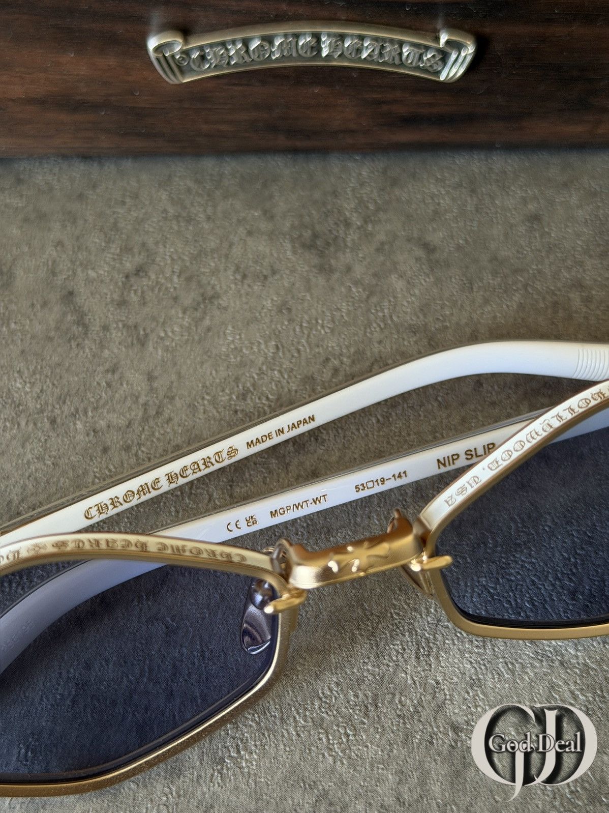 Chrome Hearts Chrome Hearts "NIP SLIP" Sunglasses Size ONE SIZE - 12 Thumbnail