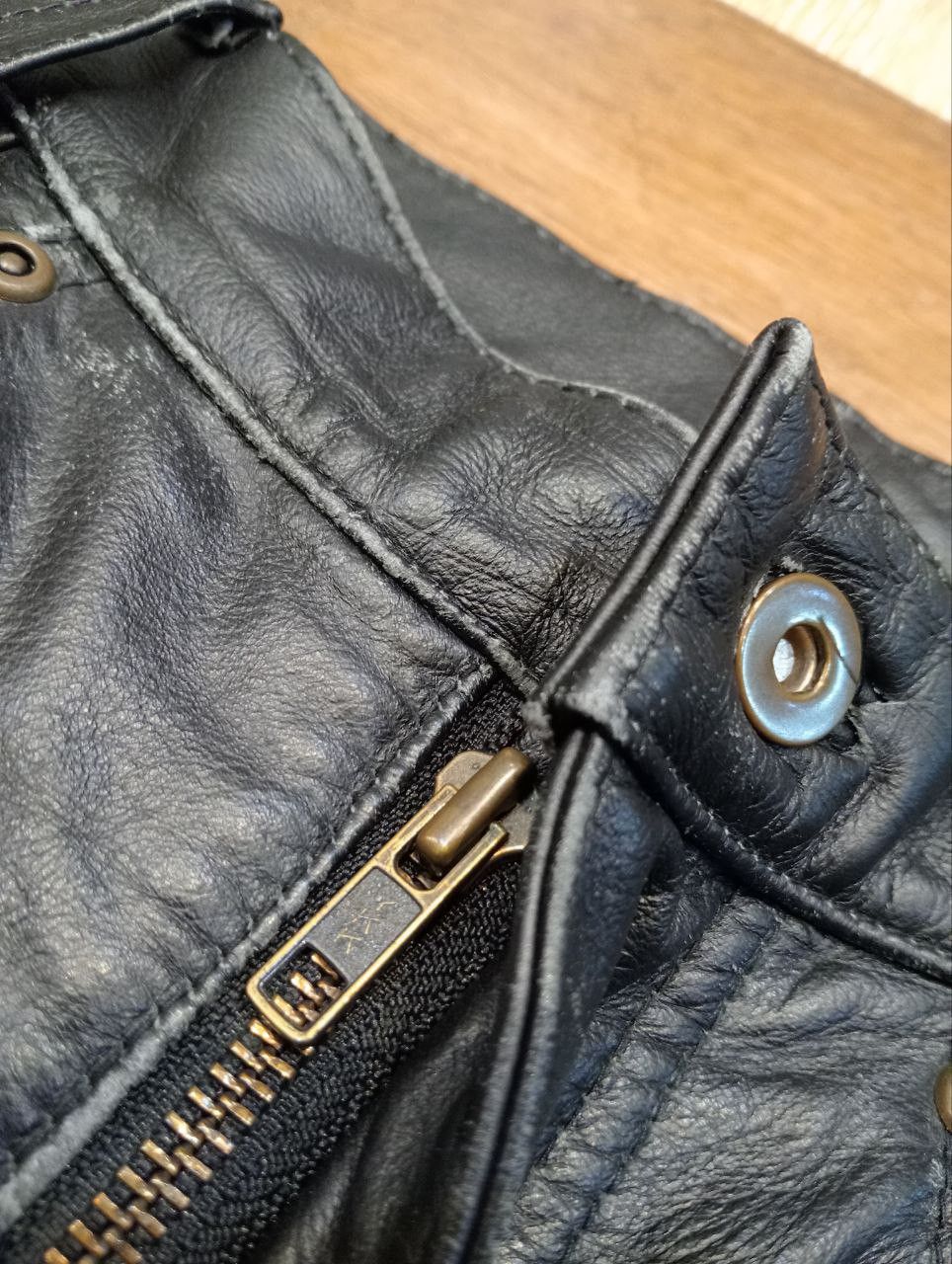 Leather JAPANESE BLACK LEATHER PANTS Size US 29 - 7 Thumbnail