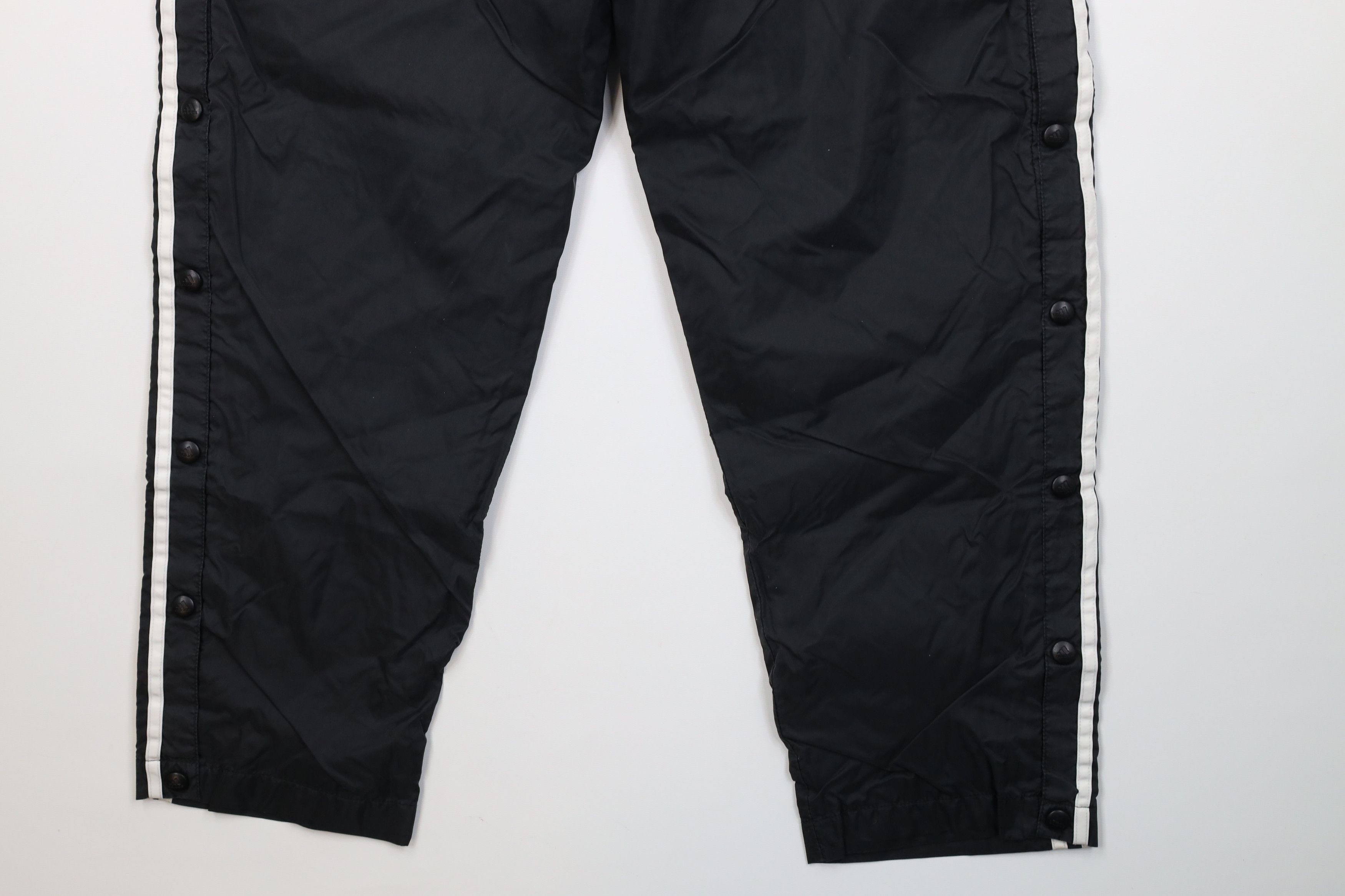 Adidas Vintage 90s Adidas Lined Wide Leg Tearaway Windbreaker Pants Size US 34 / EU 50 - 15 Thumbnail