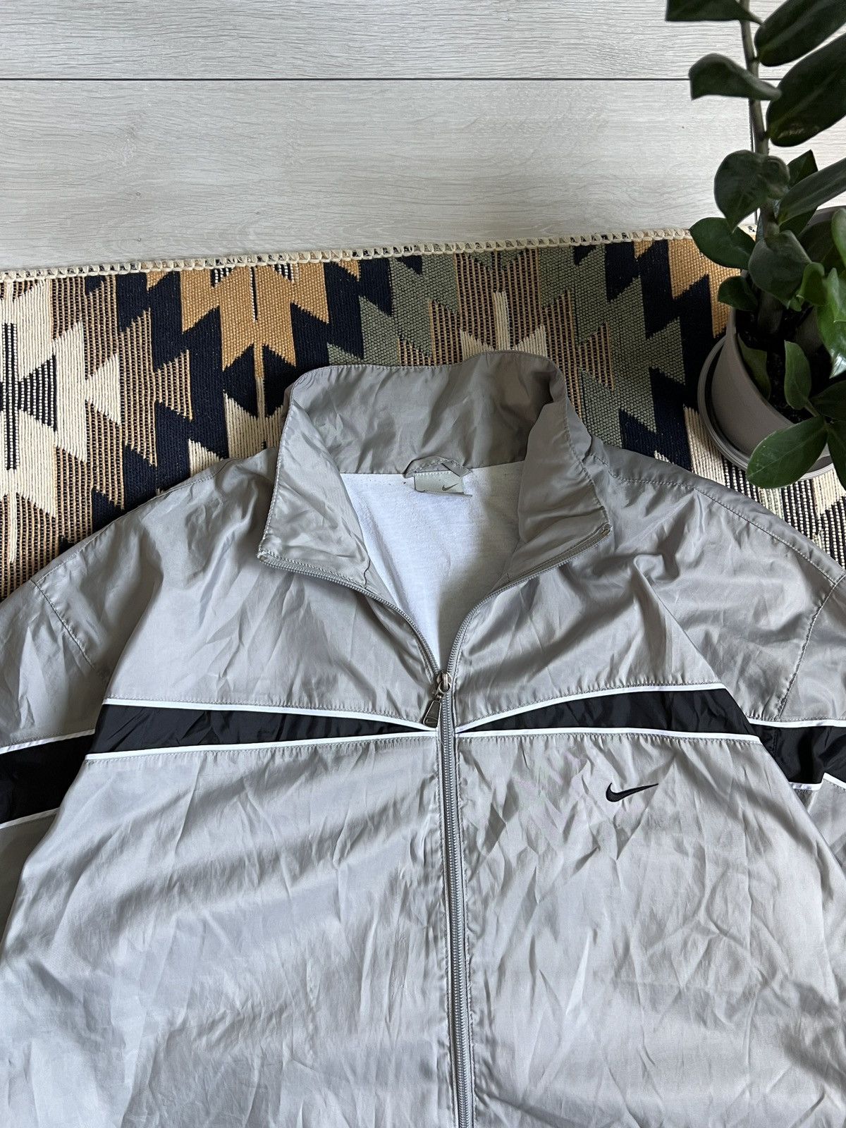 Nike Vintage Nike Nylon Y2K Track Top Jacket Size US XL / EU 56 / 4 - 5 Thumbnail