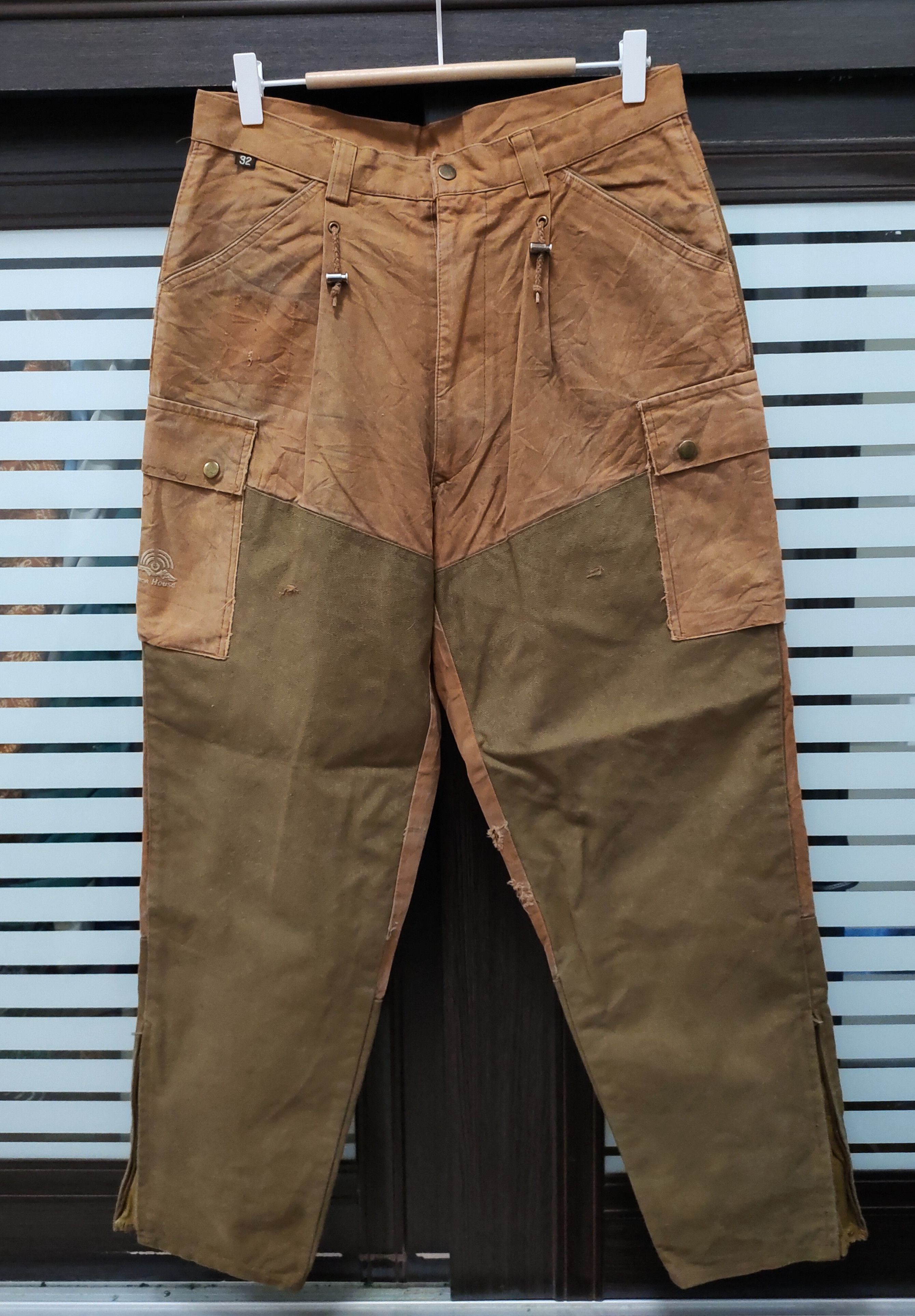 Vintage 💥 Distressed Marksman House Hunting Pants💥 Size US 31 - 2 Thumbnail
