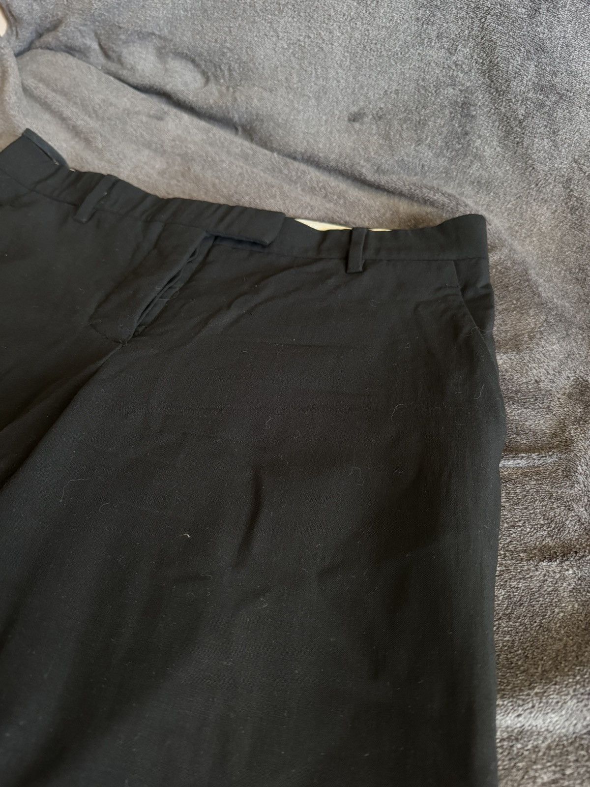 Helmut Lang Vintage 2000s Helmut Lang Straight Wool Suit Pants Size 30" / US 8 / IT 44 - 5 Thumbnail