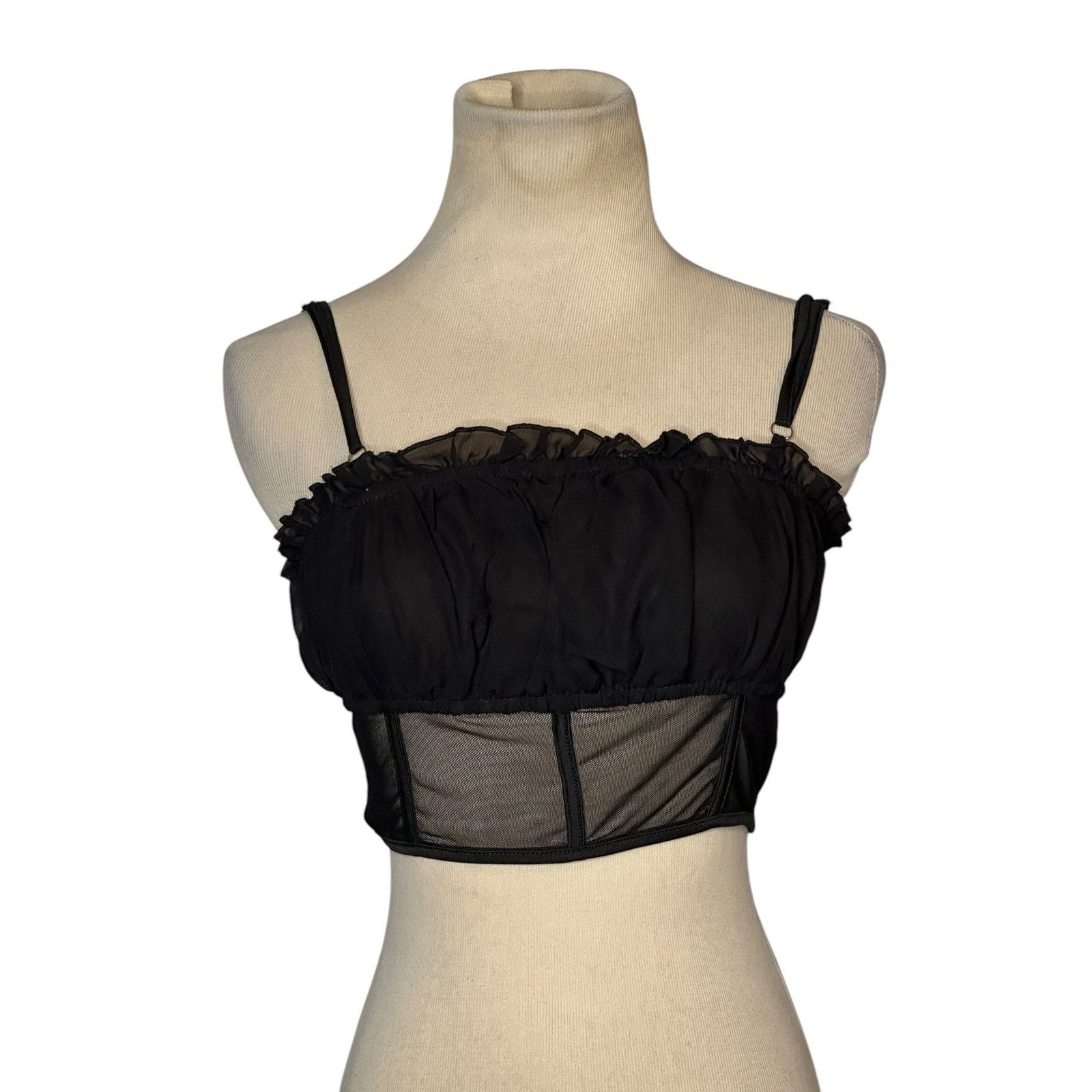 Shein Shein black crop top size XS Size XS / US 0-2 / IT 36-38 - 12 Thumbnail