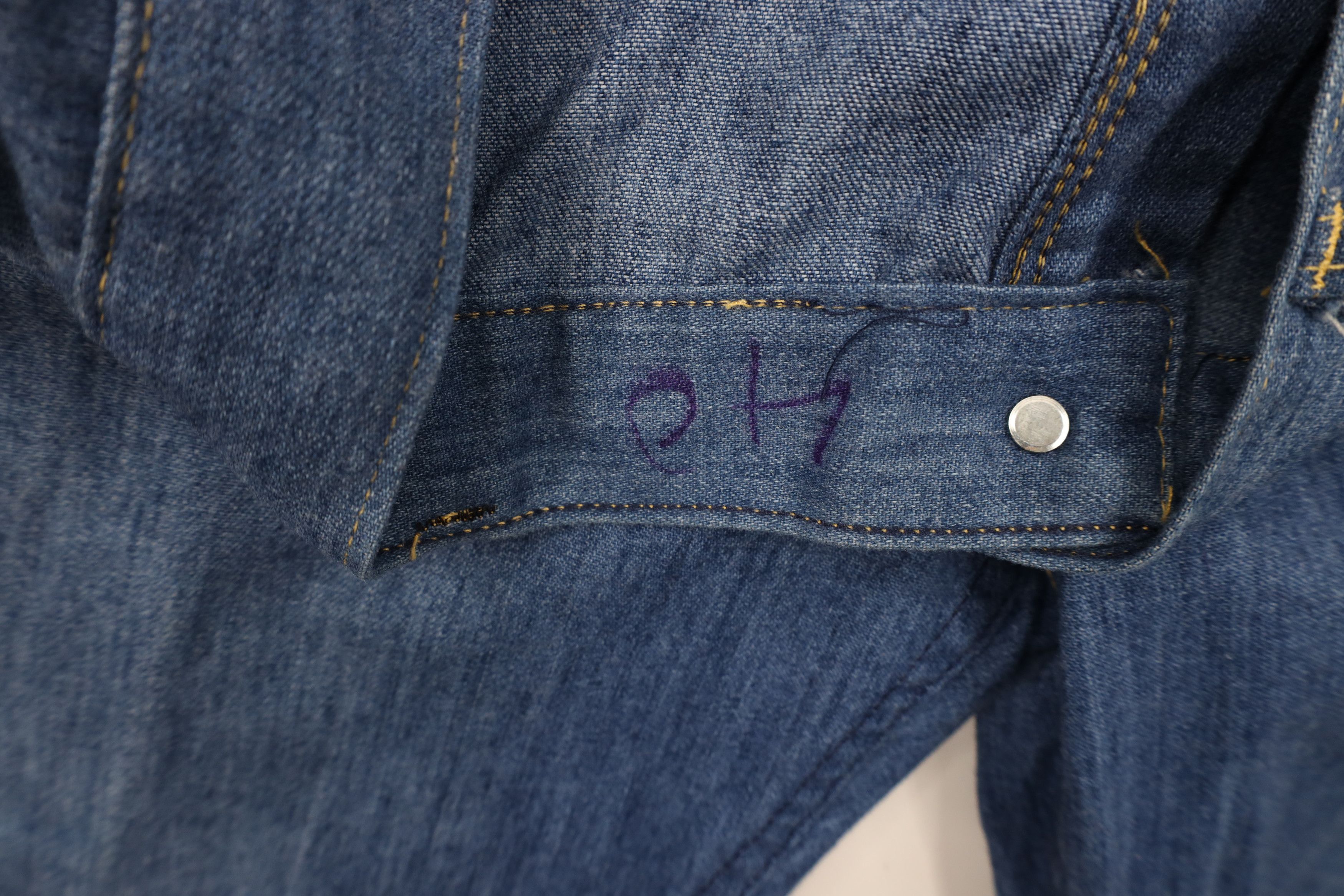 Vintage Vintage 70s Streetwear Wide Leg Bell Bottoms Denim Jeans USA Size US 38 / EU 54 - 8 Thumbnail