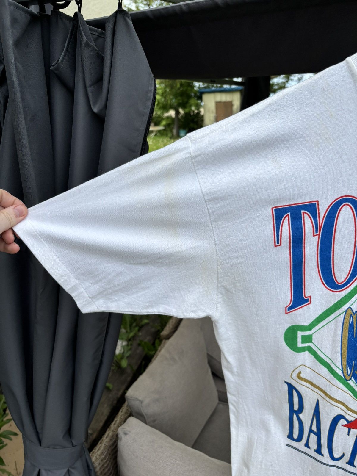 The Game × Vintage 1992-93 Toronto blue jays World Series T-shirt Size US L / EU 52-54 / 3 - 5 Thumbnail