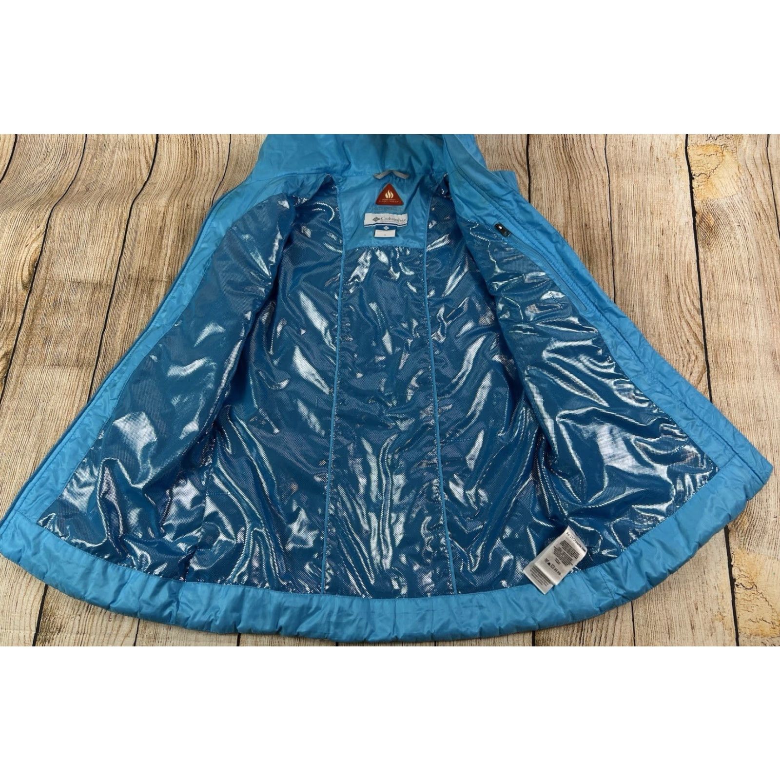 Vintage Columbia Women’s Omni Heat Vest Full Zip Blue Small Size S / US 4 / IT 40 - 4 Thumbnail