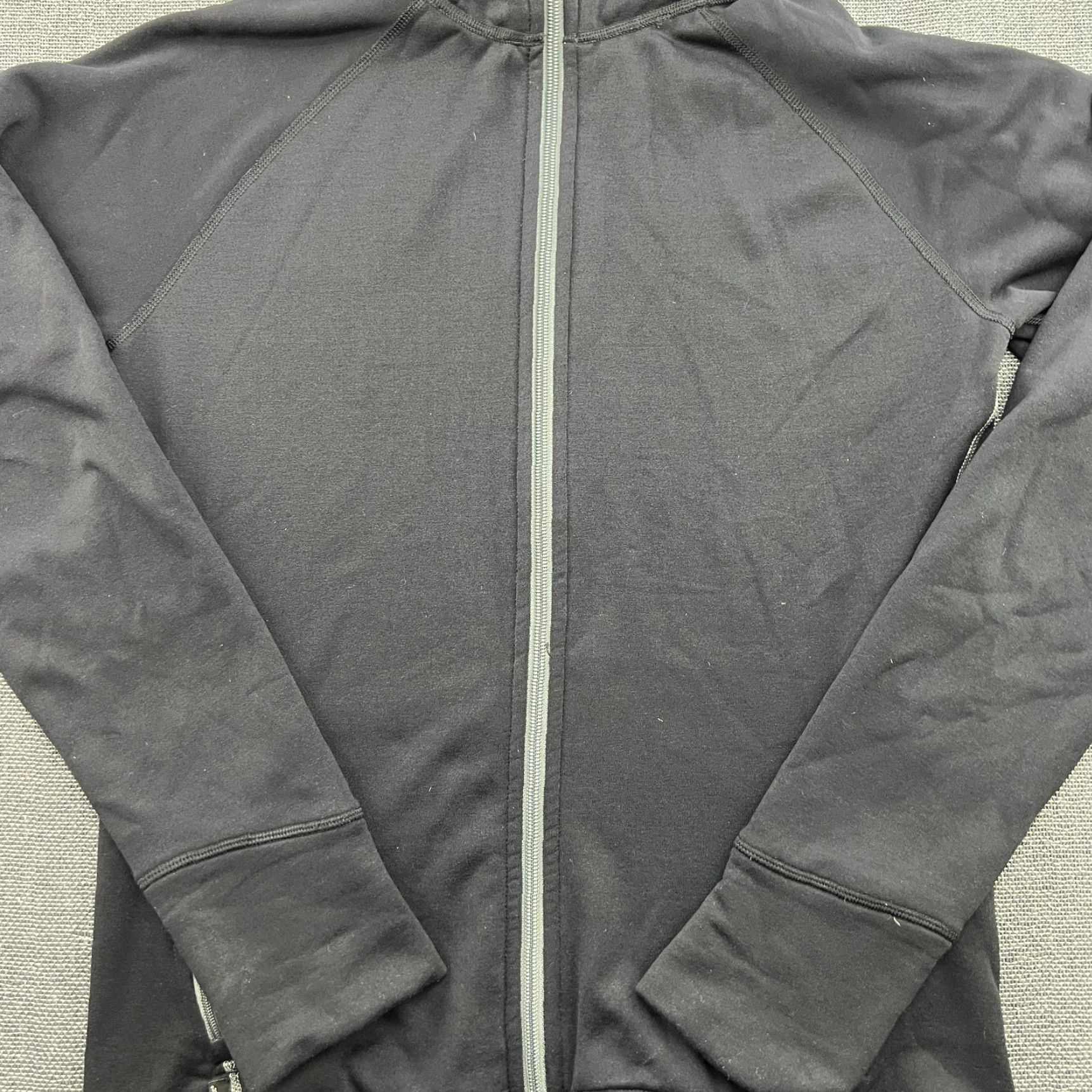 Houdini Houdini Power Houdi Jacket Mens S Black Full Zip Lightweight Outdoor Hoody Jacket Size US S / EU 44-46 / 1 - 2 Thumbnail