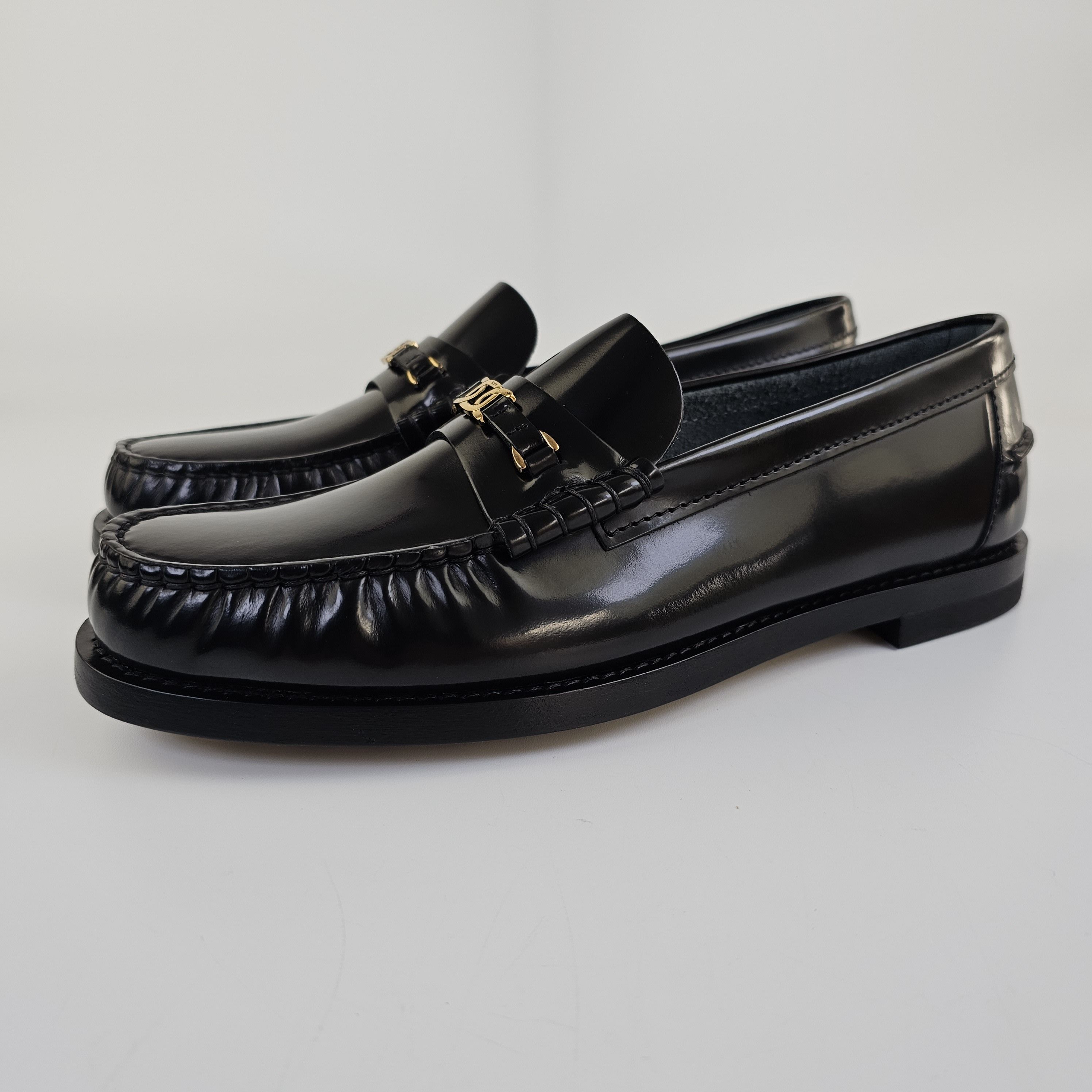 Tod's Iniez Women's Black Leather Loafers New FW24