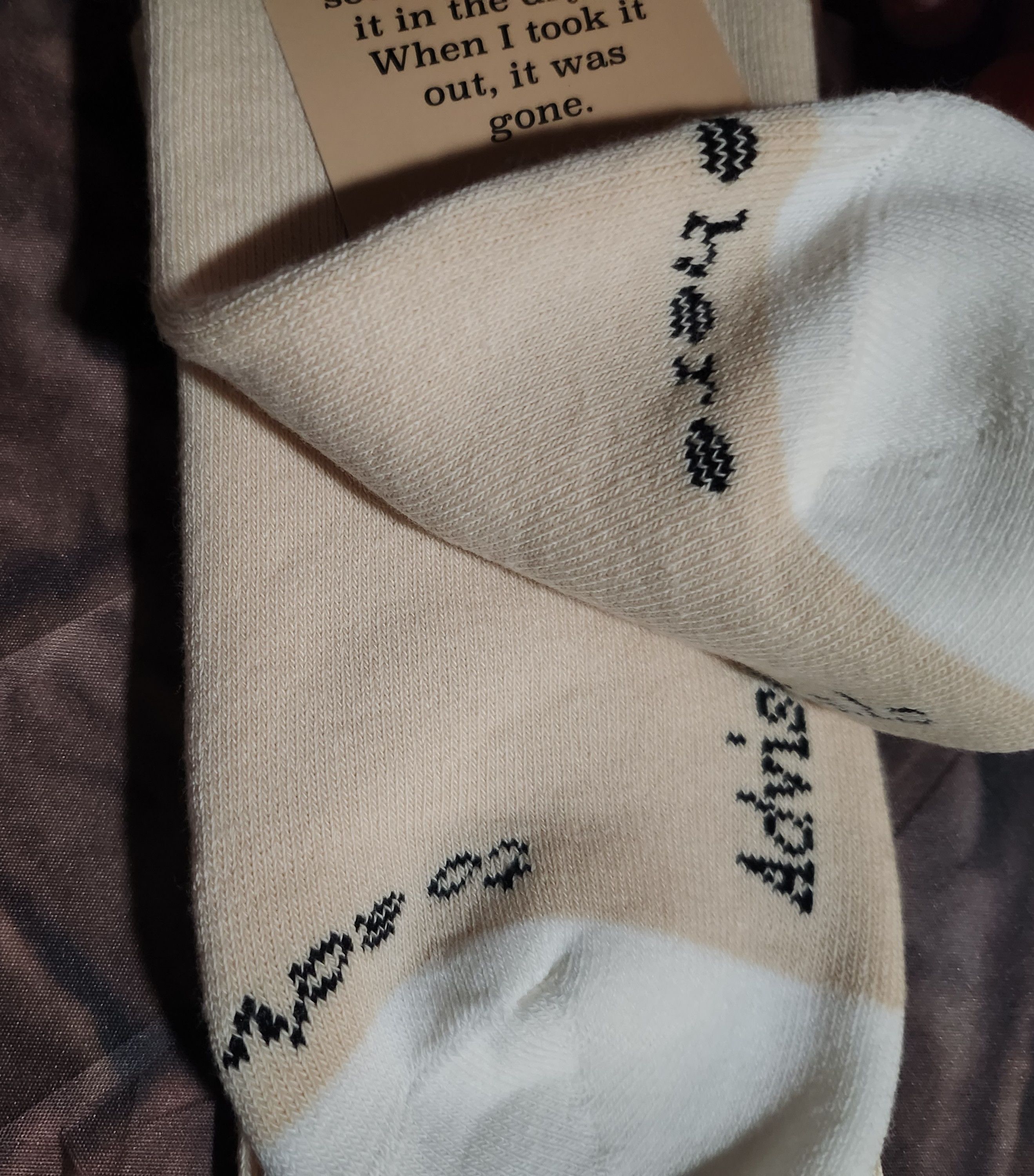 Advisory Board Crystals Abc. Logo Socks Size ONE SIZE - 5 Thumbnail