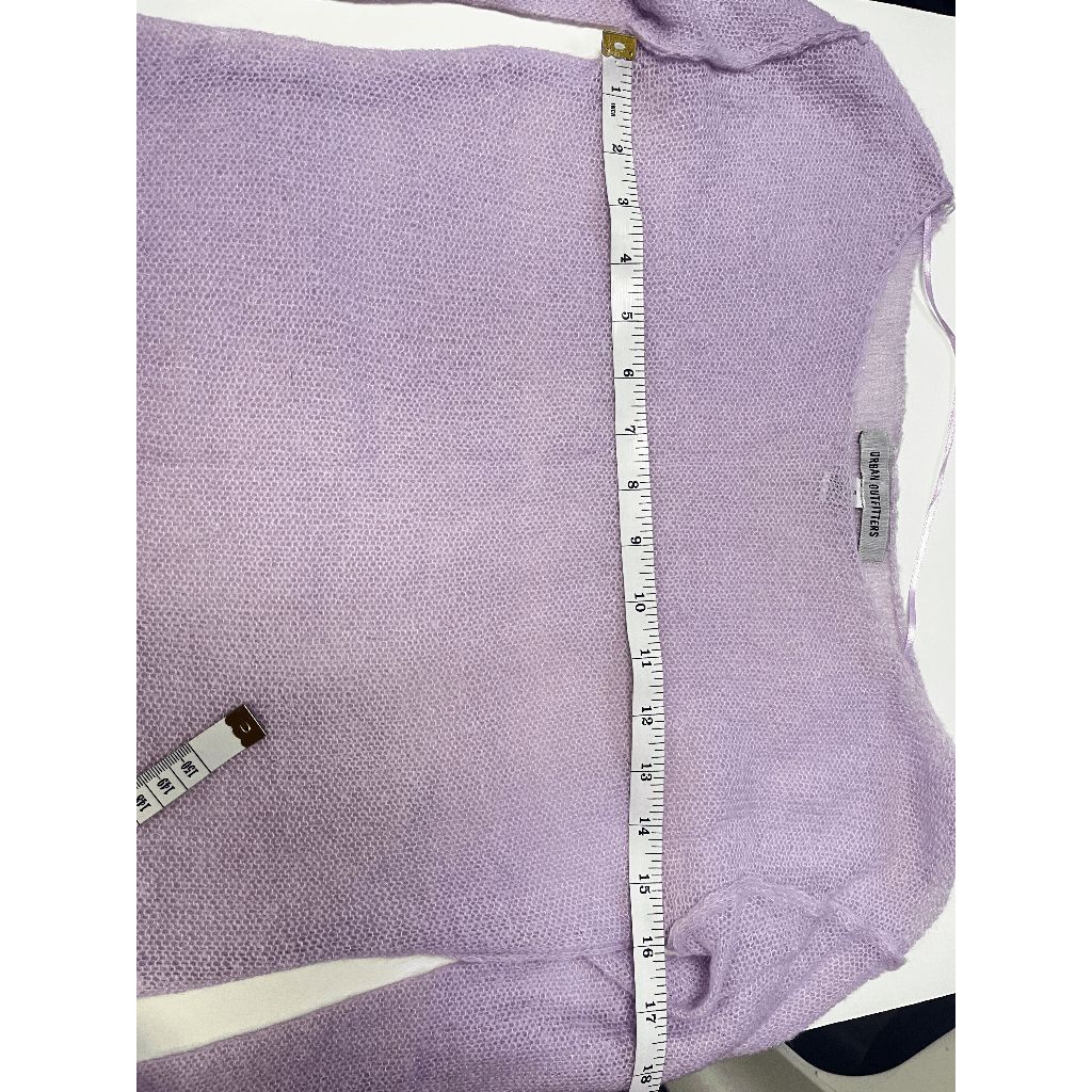 Urban Outfitters Urban Outfitters Womens Tunic Long Sleeve Asymmetrical Knit Top Purple Small Size S / US 4 / IT 40 - 8 Thumbnail