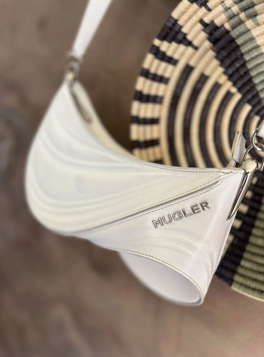 Mugler Mugler white spiral purse Size ONE SIZE - 4 Thumbnail