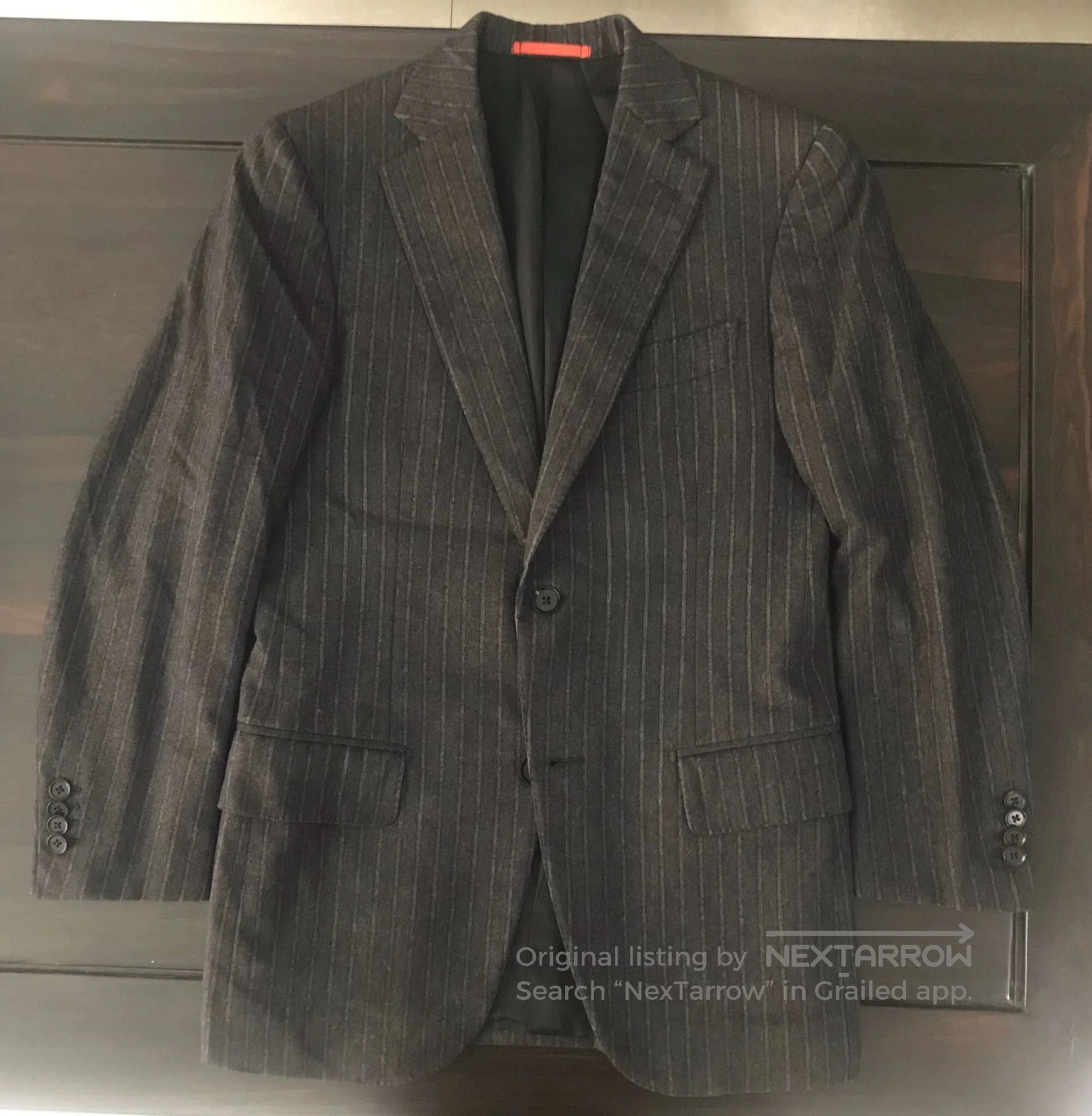Issey Miyake italian wool cashmere men's suit jacket. Size US M / EU 48-50 / 2 - 1 Thumbnail