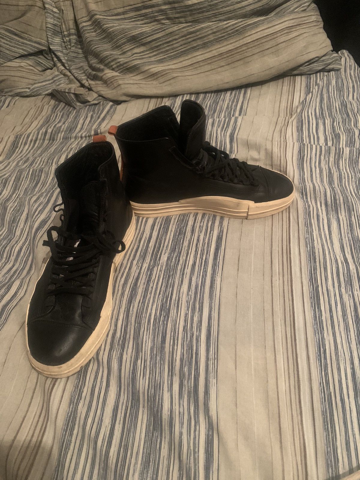 Yohji Yamamoto Y3 Yuben Mid Black orange fox Size US 11 / EU 44 - 5 Thumbnail
