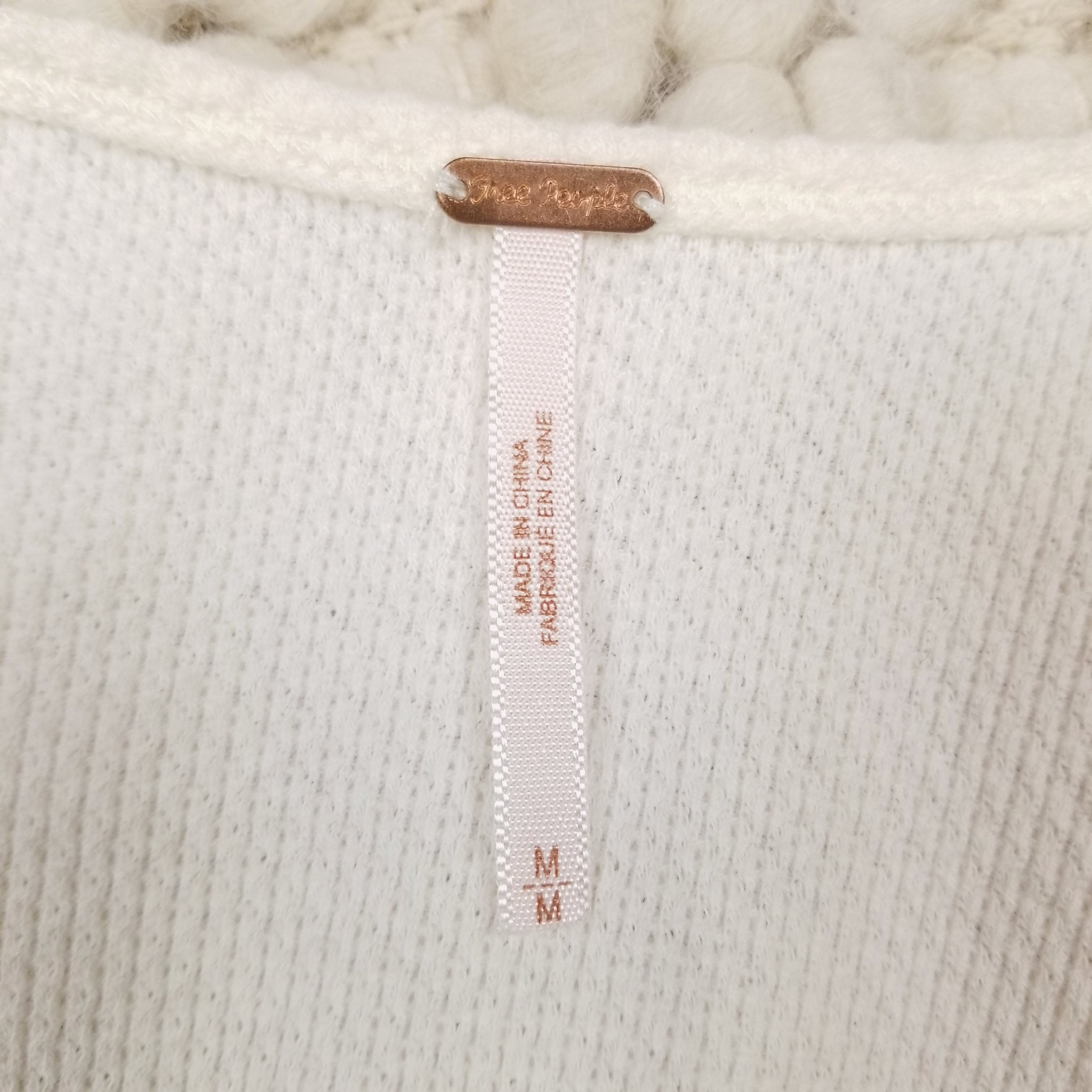Free People Thermal Tee with Lace Size M / US 6-8 / IT 42-44 - 8 Thumbnail