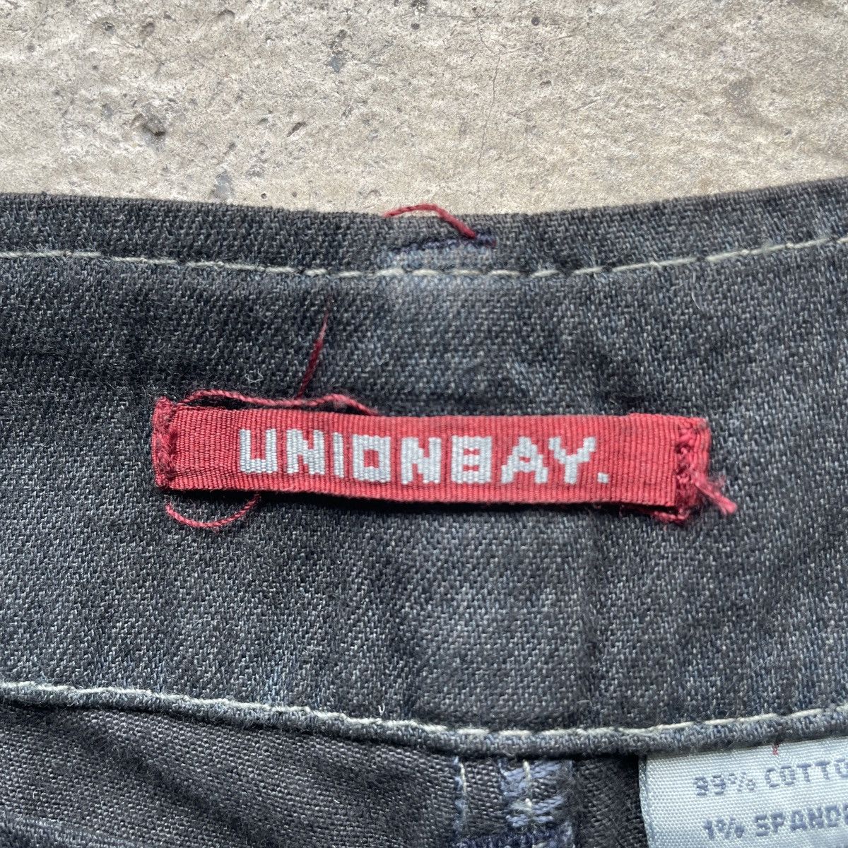 Japanese Brand Vintage UnionBay Japan Black FLARE Trousers Casual Pants Size US 31 - 7 Thumbnail