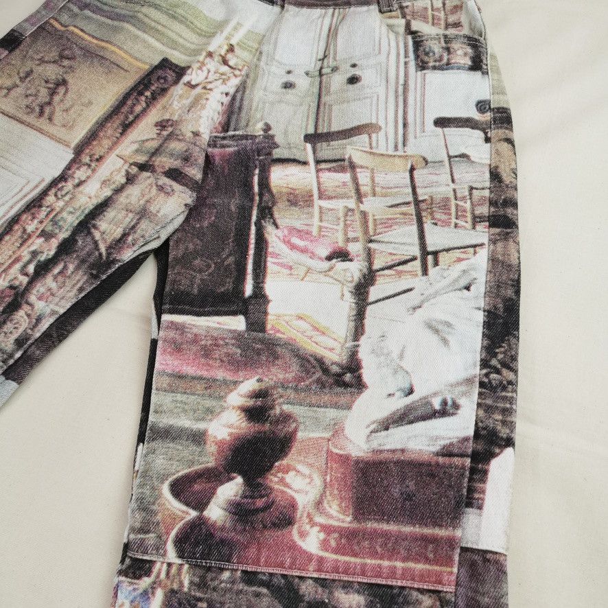 Vivienne Westwood SS1992 Vivienne Westwood Salon Full Printed Jeans Vintage Size US 30 / EU 46 - 5 Thumbnail