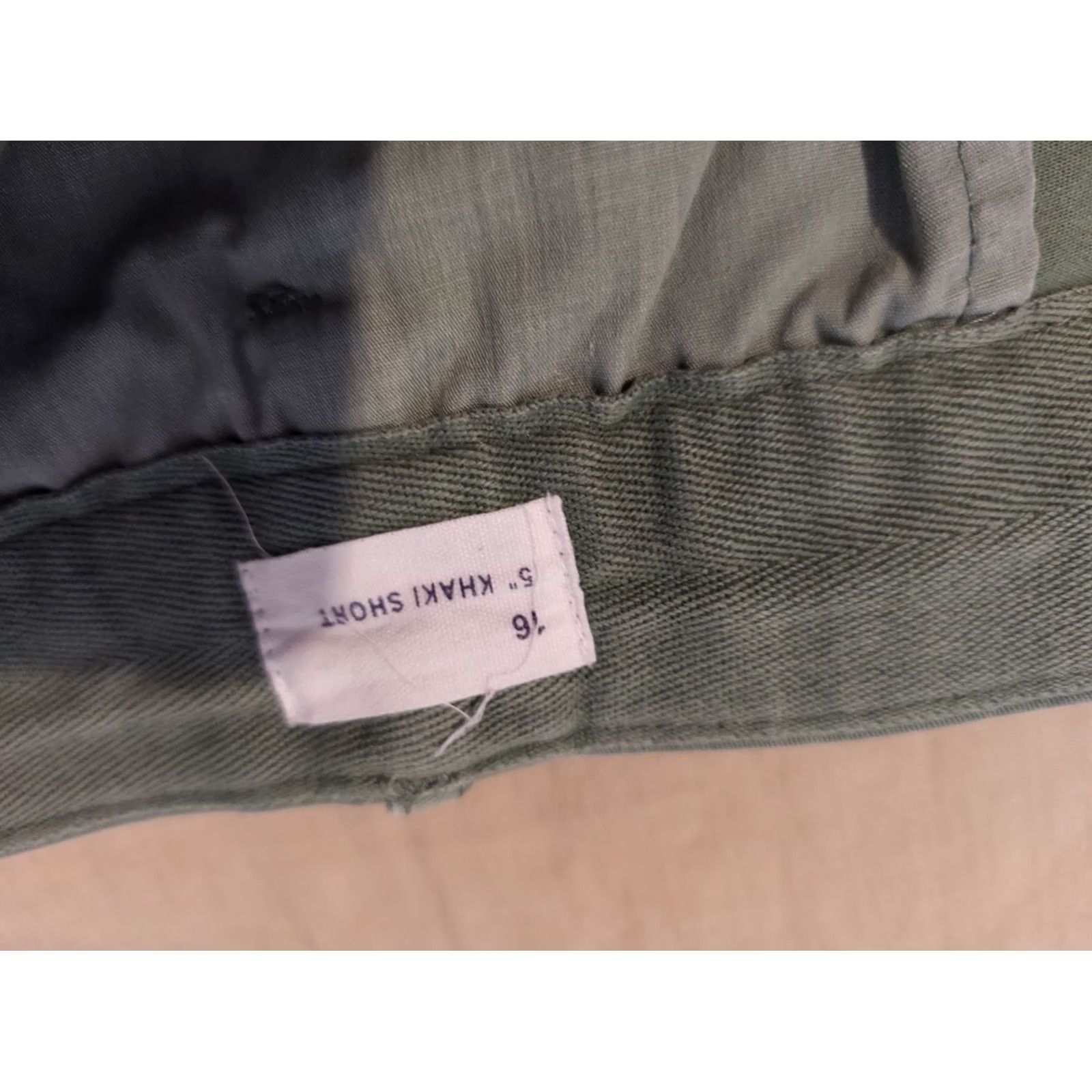 Gap Womens Green Gap Shorts 16 Cotton Chino Size 38" / US 16 / IT 52 - 4 Thumbnail