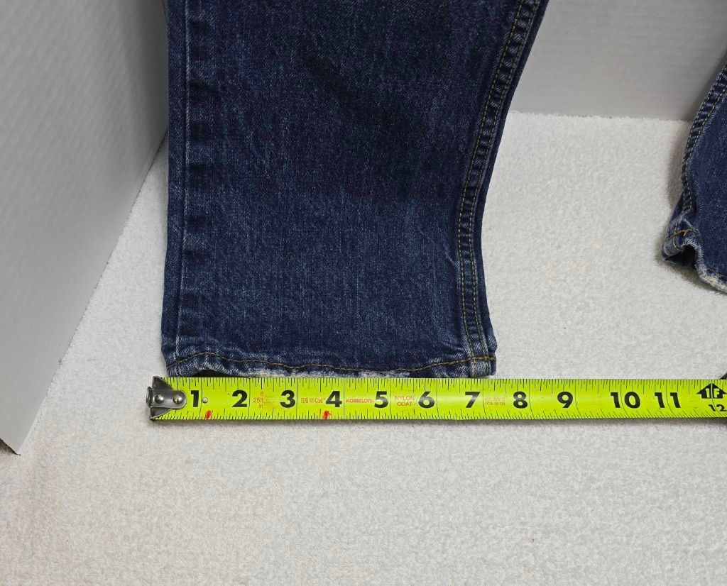 Aeropostale Men's Aeropostale Blue Driggs Slim Bootcut Jeans Waist 28 Size US 28 / EU 44 - 6 Thumbnail