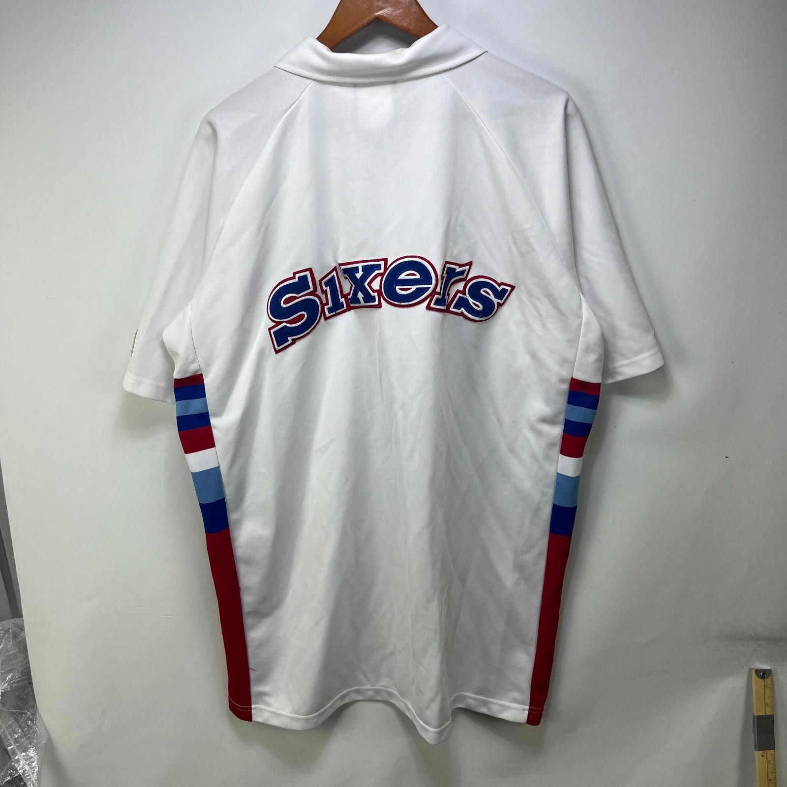 Other Vintage Philadelphia 76ers Warm Up Jersey XL Size ONE SIZE - 4 Thumbnail