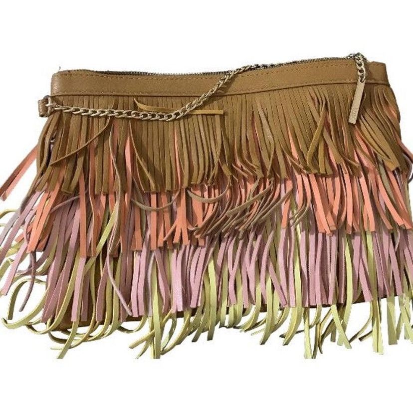 Other Super cute leather LYDC Colourful Fringe Clutch Size ONE SIZE - 4 Thumbnail
